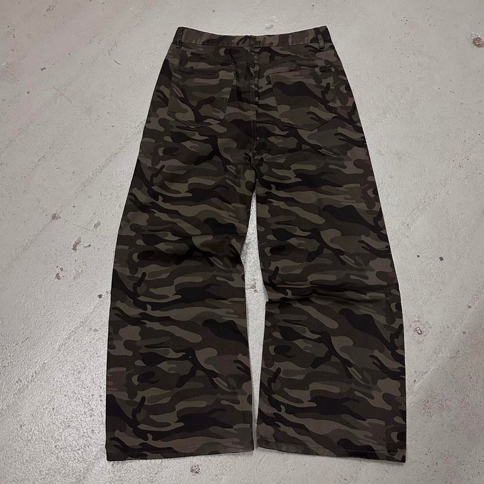 Other CAMO WIDE LEG BAGGY DENIM 28 WAIST Size US 28 / EU 44 - 3 Thumbnail