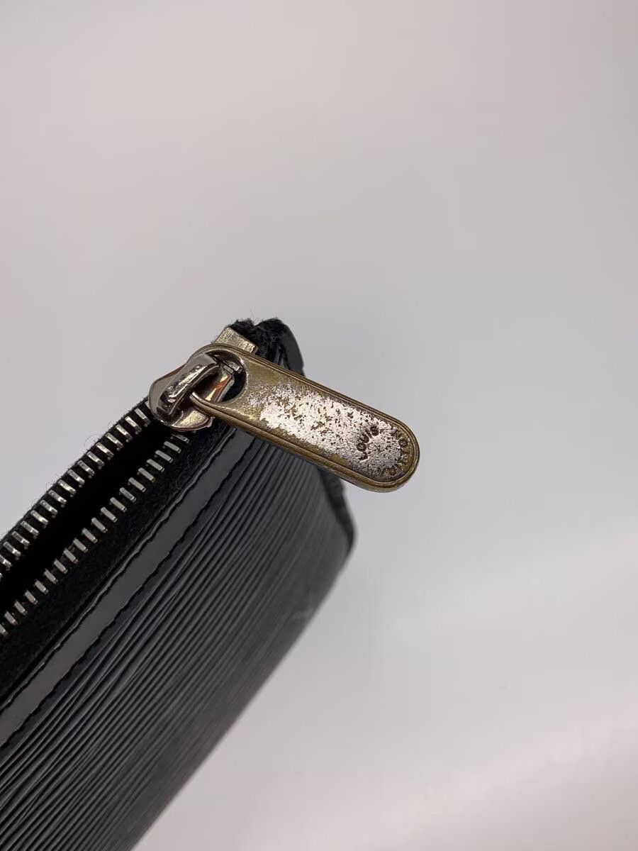 Louis Vuitton Louis Vuitton Epi Pochette Cle NM Leather Black Size ONE SIZE - 5 Thumbnail