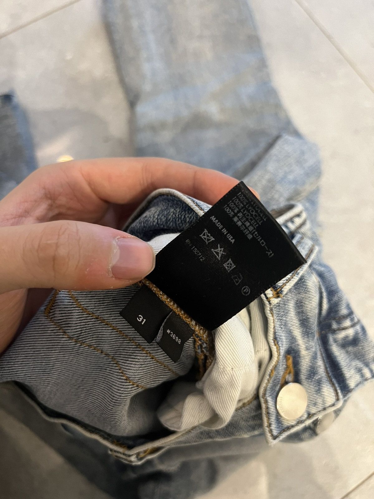 Amiri Amiri MX1 Blue Patches denim Size US 32 / EU 48 - 12 Thumbnail