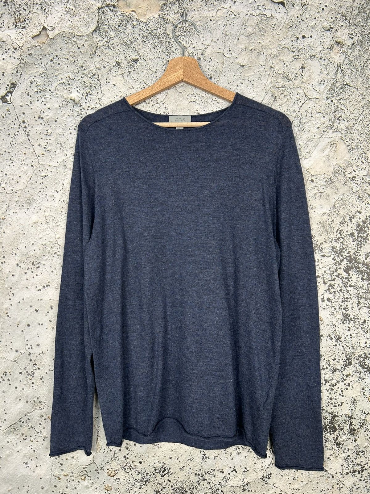 Cos Cos Avant Garde Wool Linen Sweater Designer Minimalist Size US M / EU 48-50 / 2 - 1 Thumbnail