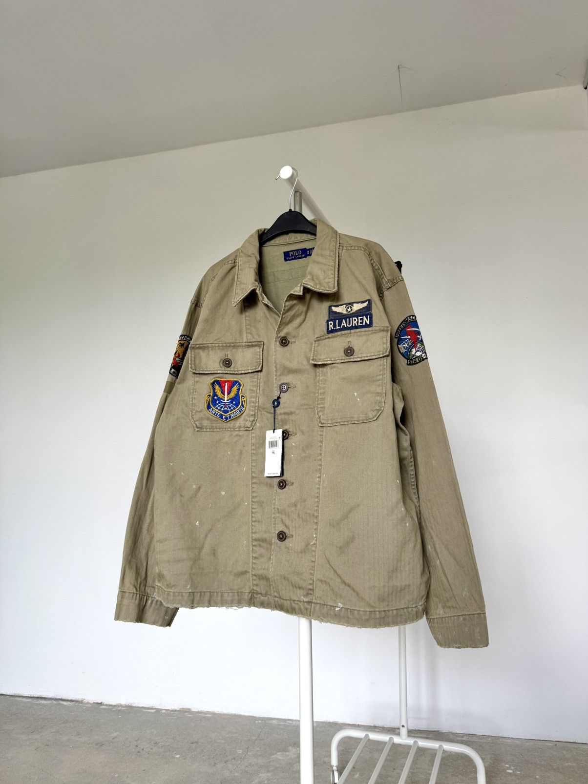 Ralph Lauren New Polo Ralph Lauren Military Jacket Japan Size US XL / EU 56 / 4 - 2 Thumbnail