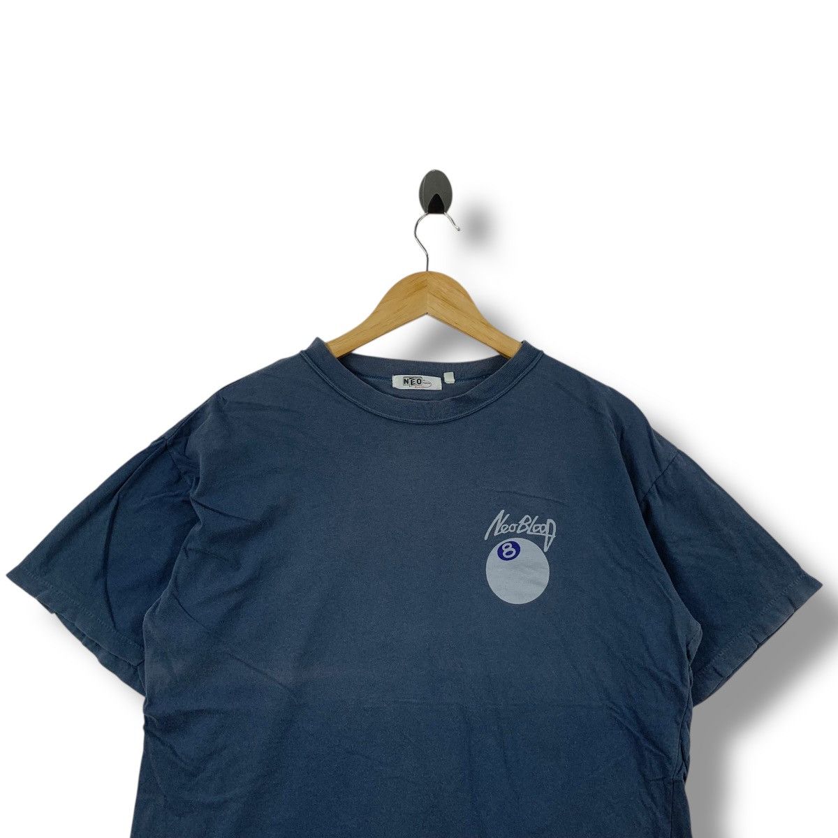 Japanese Brand × Vintage Vintage Japan NEO BLOOD TOKYO 8-Ball Graphic Tee Shirt Size US L / EU 52-54 / 3 - 4 Thumbnail
