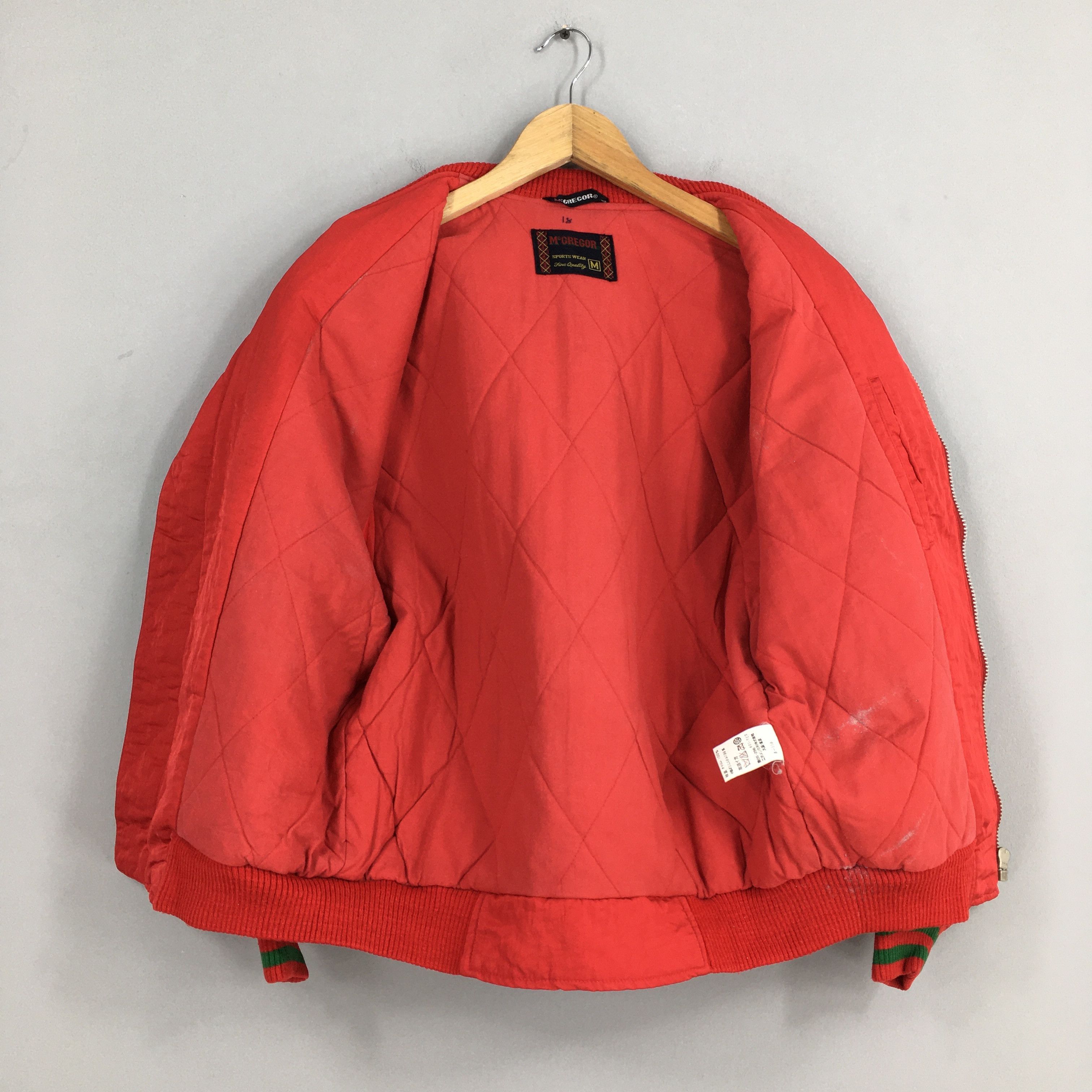 McGregor Vintage Mcgregor Cup Red Bomber Varsity Jacket M Size US M / EU 48-50 / 2 - 8 Thumbnail