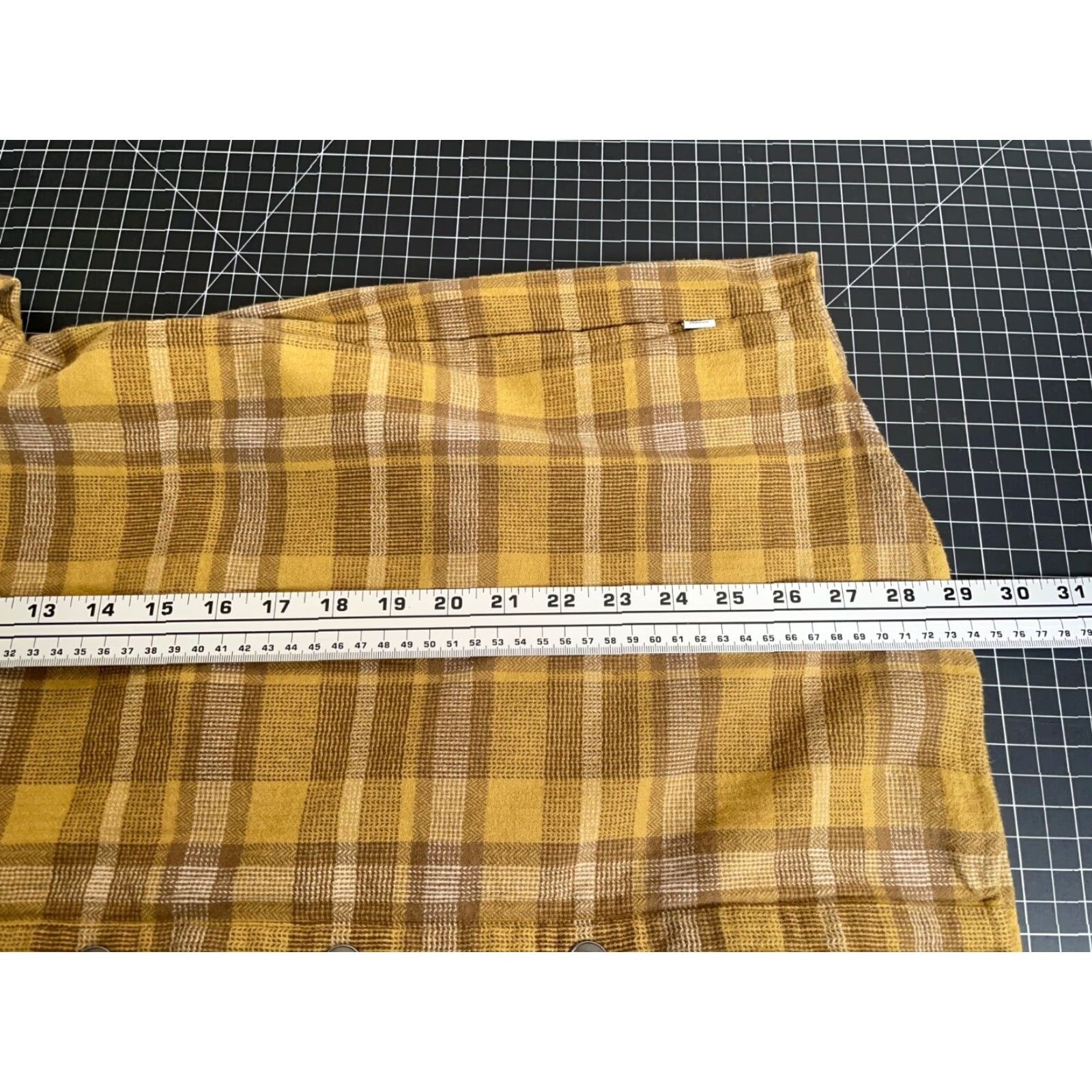 Katin VINTAGE Katin Harold Hooded Flannel Shirt Adult Large Yellow Plaid Snap Button Hooded Flannel Men's Large Yellow 90s Grunge Shirt Size US L / EU 52-54 / 3 - 5 Thumbnail