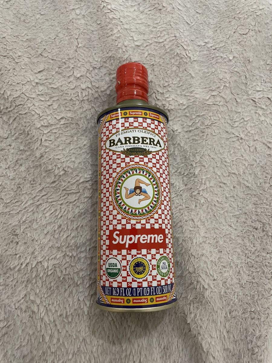 Supreme FW22 Barbera Olive Oil 16.9FL Oz Sealed Brand New | eBay