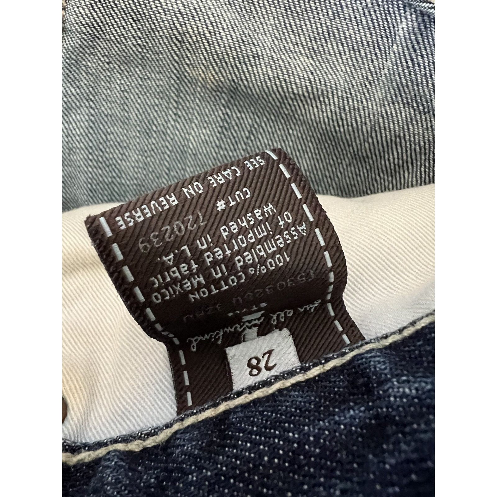7 For All Mankind 7 For All Mankind Jeans Womens 28 Flare A Pocket Low Rise Da Size 28" / US 6 / IT 42 - 6 Thumbnail