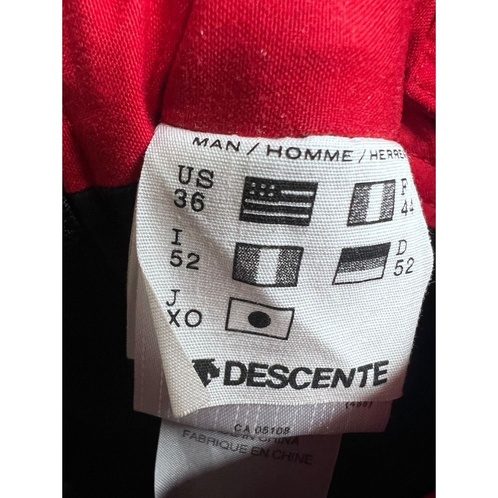 Descente Descente Vintage Red Ski Snowboard Overalls Pants 36x30 Size US 36 / EU 52 - 9 Thumbnail