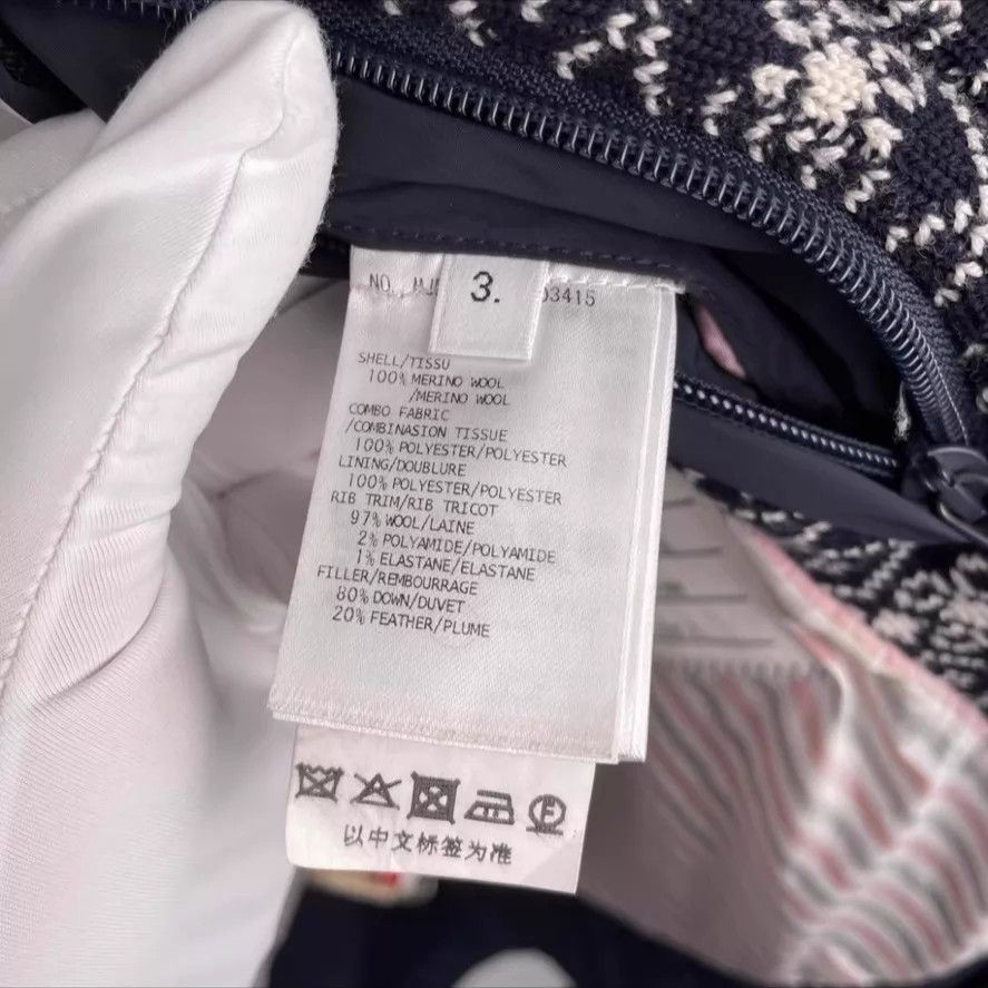 Thom Browne Thom Browne Tweed Chanel-Style Short Down Jacket Size L / US 10 / IT 46 - 2 Thumbnail