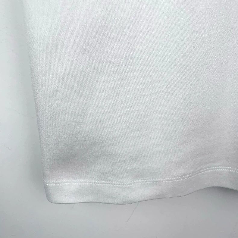 Balenciaga Balenciaga Logo monogrammed crewneck white cotton short sl Size XS / US 0-2 / IT 36-38 - 4 Thumbnail