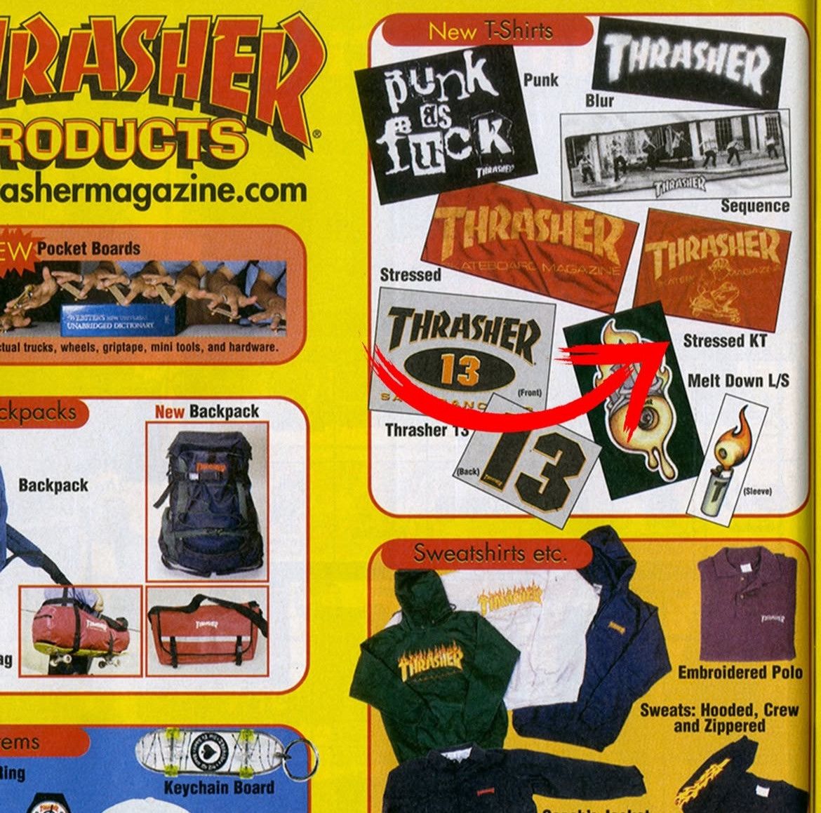 Thrasher VINTAGE THRASHER 1990 Size US M / EU 48-50 / 2 - 3 Thumbnail