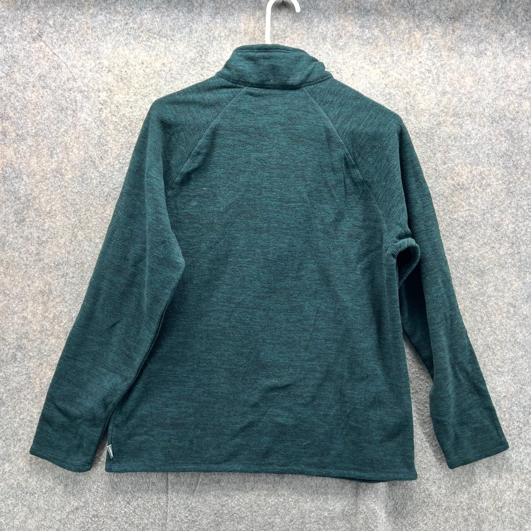Eddie Bauer VINTAGE Eddie Bauer Sweater Women Medium Heather Blue Fleece 1/4 Zip Pullover Cardigan Style Christmas Gift Mockup Quilted Logo Size M / US 6-8 / IT 42-44 - 2 Thumbnail