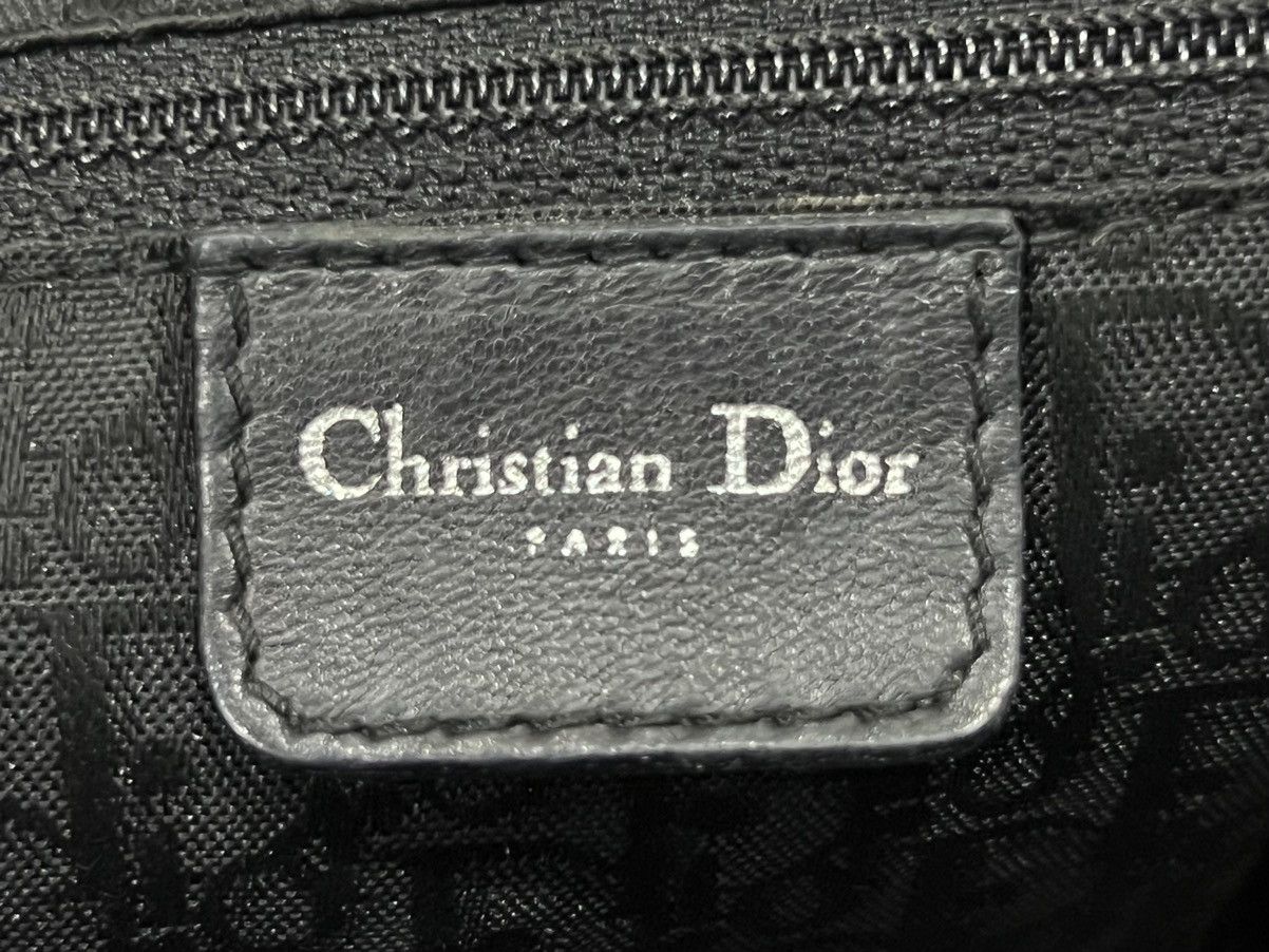Dior Christian Dior Lady cannage handbag leather black Size ONE SIZE - 17 Thumbnail