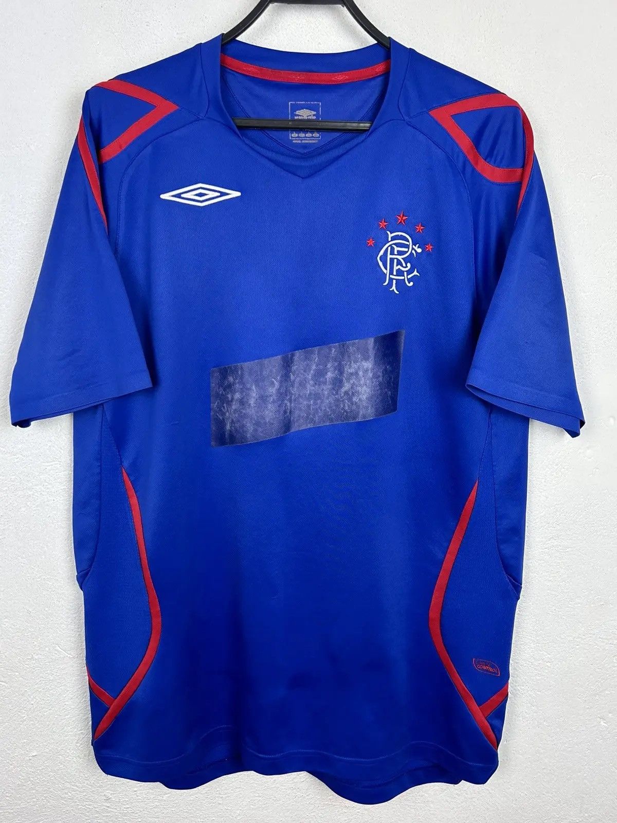 Umbro 00s Vintage Umbro x Glasgow Rangers Y2K Soccer Jersey Size US L / EU 52-54 / 3 - 1 Thumbnail