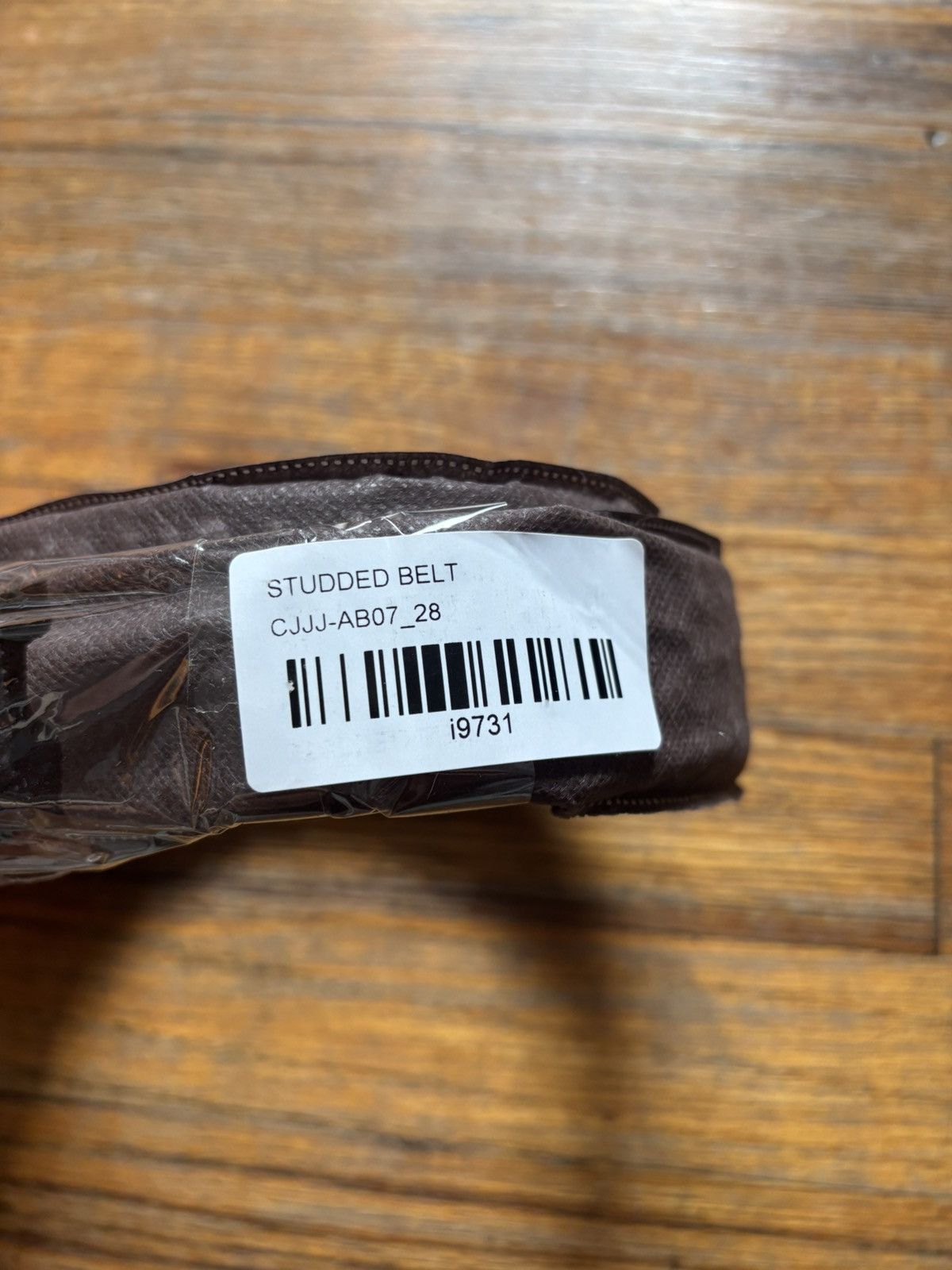 Travis Scott Travis Scott Cactus Jack Utopia Studded Belt Brown Size 28 - 5 Thumbnail