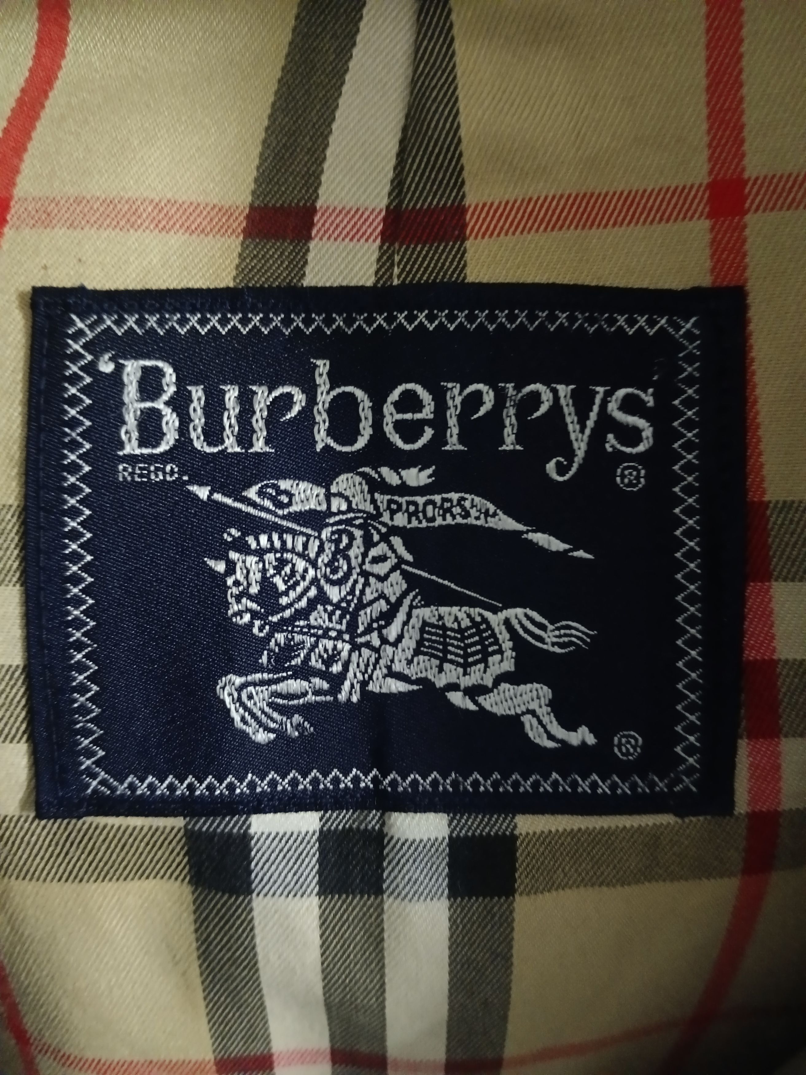 Burberry Vintage Burberrys Iridescent Olive Balmacaan Coat Nova Check Size US M / EU 48-50 / 2 - 8 Thumbnail