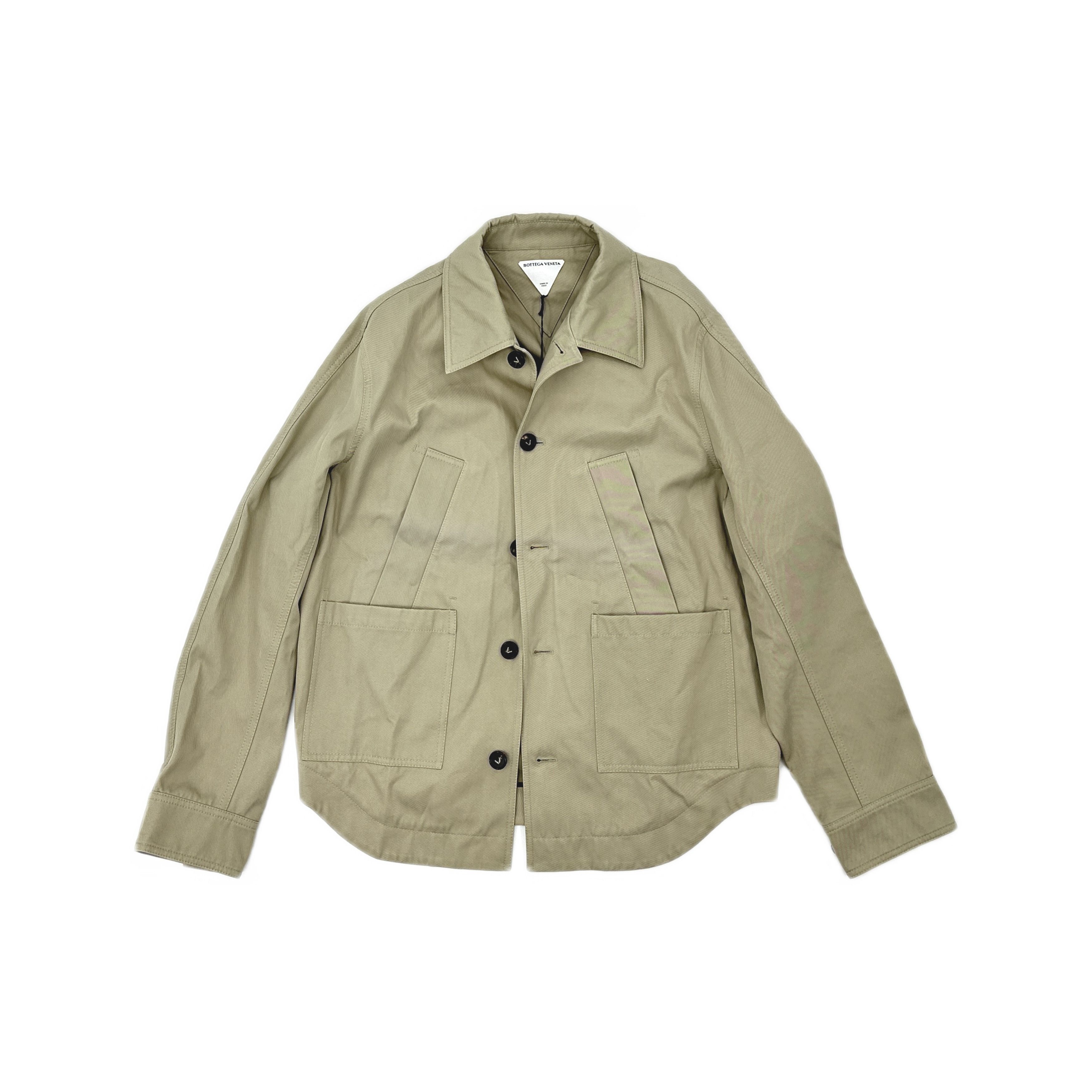 Bottega Veneta Bottega Veneta Cotton Twill Blouson Jacket Size 48 Size US M / EU 48-50 / 2 - 1 Thumbnail