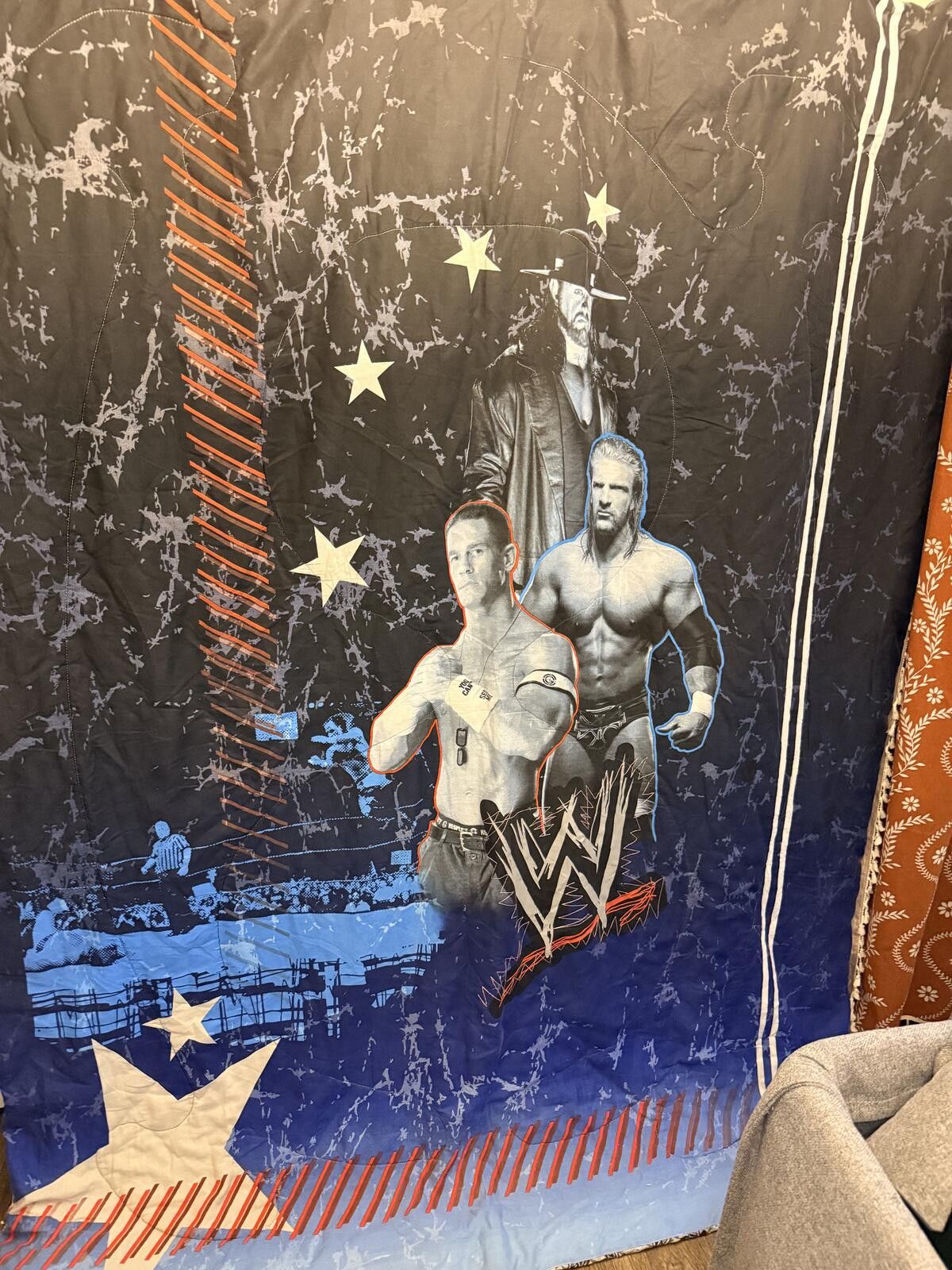 WWE WWE Comforter 2008 Rare HTF Size ONE SIZE - 1 Thumbnail