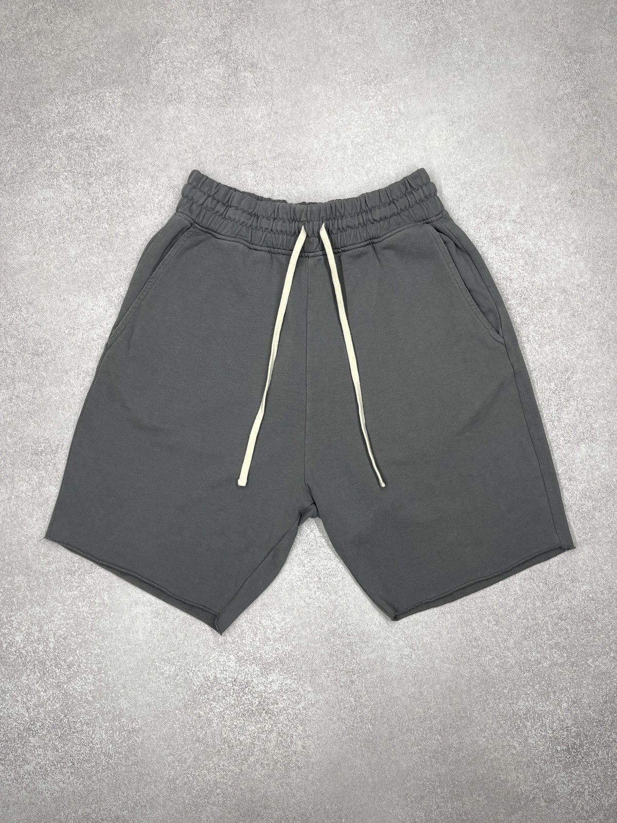 Allsaints Mens AllSaints Helix Sweat Shorts Grey Essentials Style Size US 30 / EU 46 - 2 Thumbnail