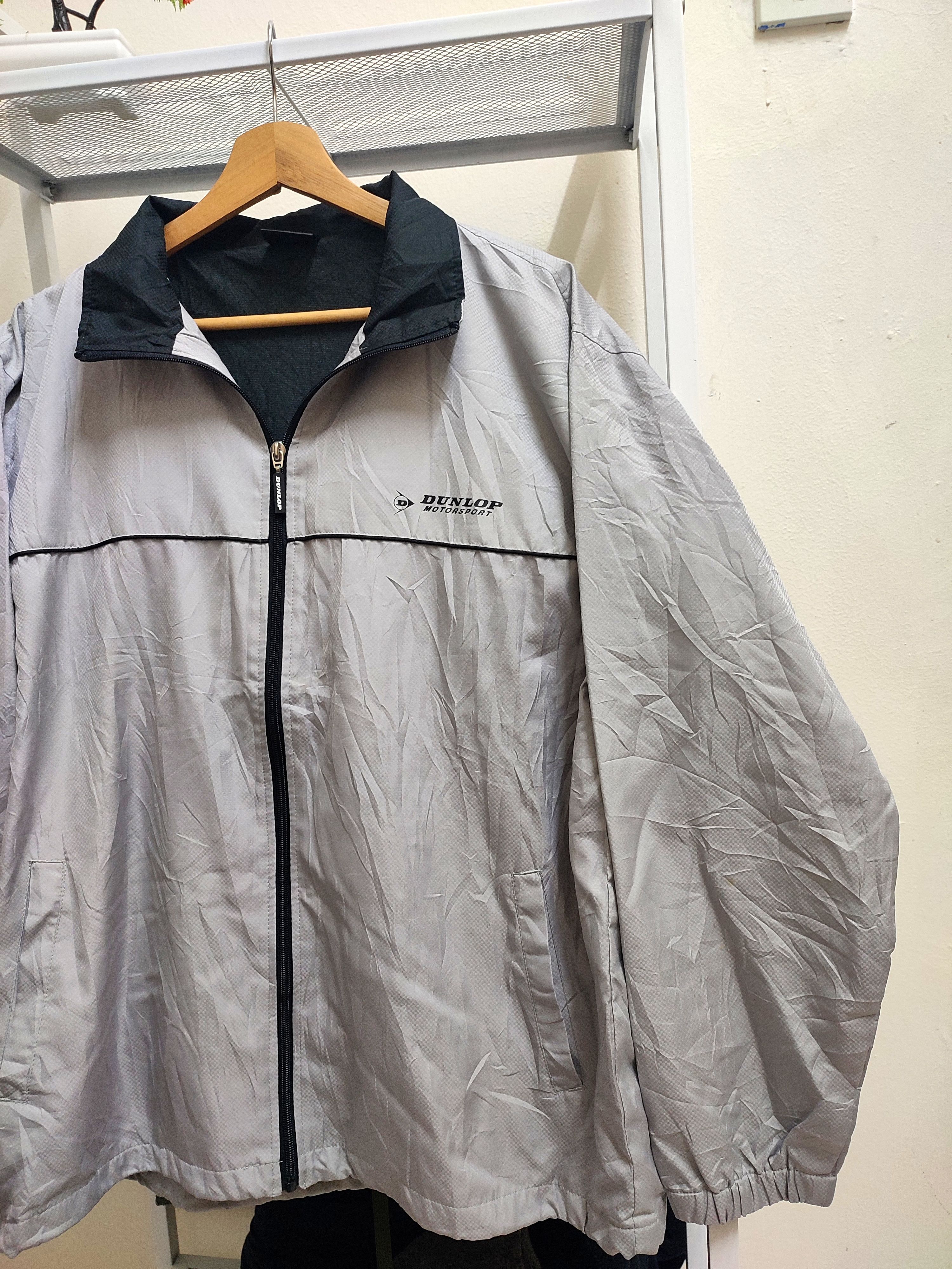 Dunlop Vintage Dunlop Motorsport Zip Up Light Jacket Size US L / EU 52-54 / 3 - 5 Thumbnail
