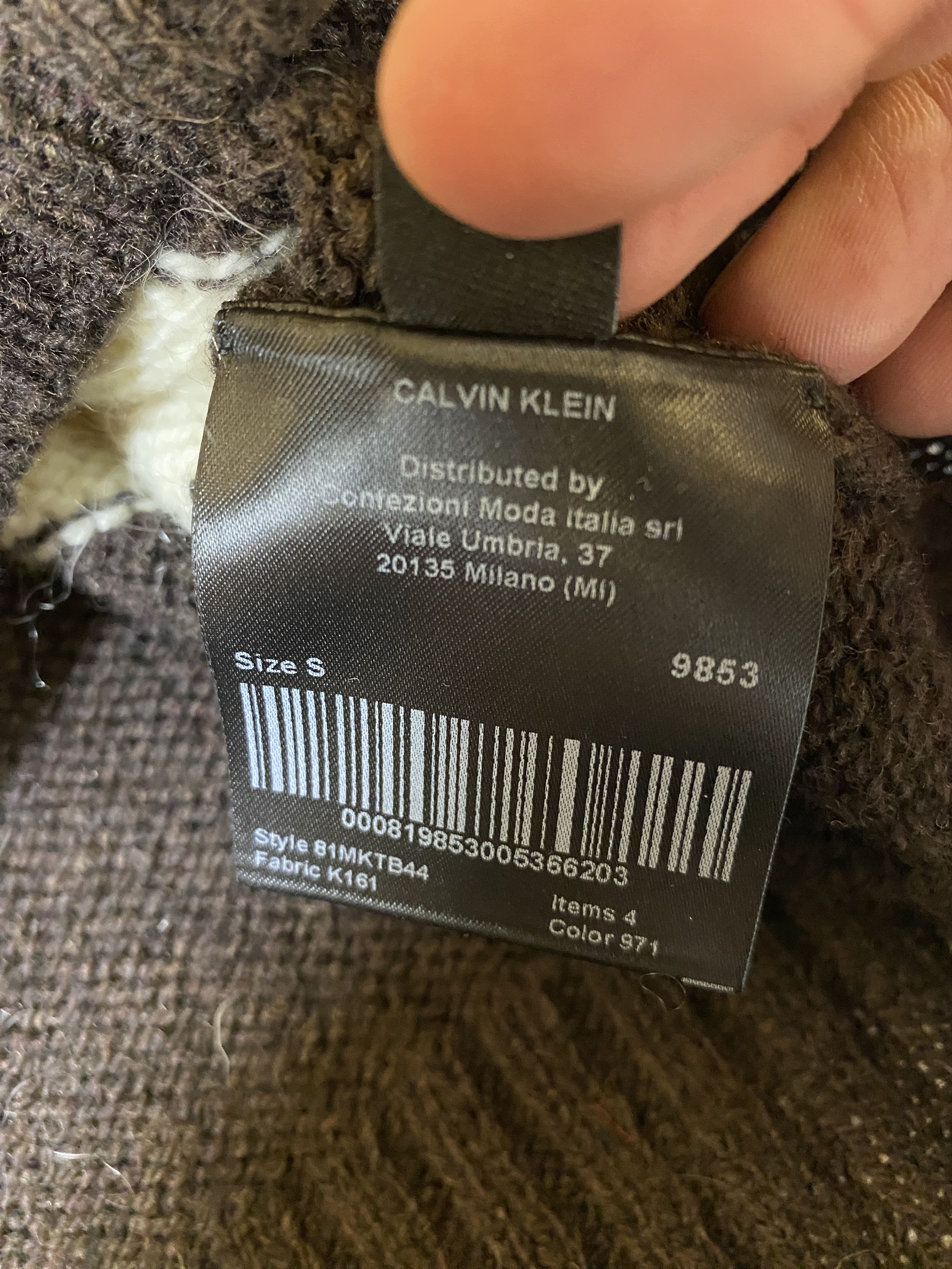 Calvin Klein 205W39NYC NWT CALVIN KLEIN 205W39NYC X RAF SIMONS STRIPE SWEATER Size US S / EU 44-46 / 1 - 8 Thumbnail