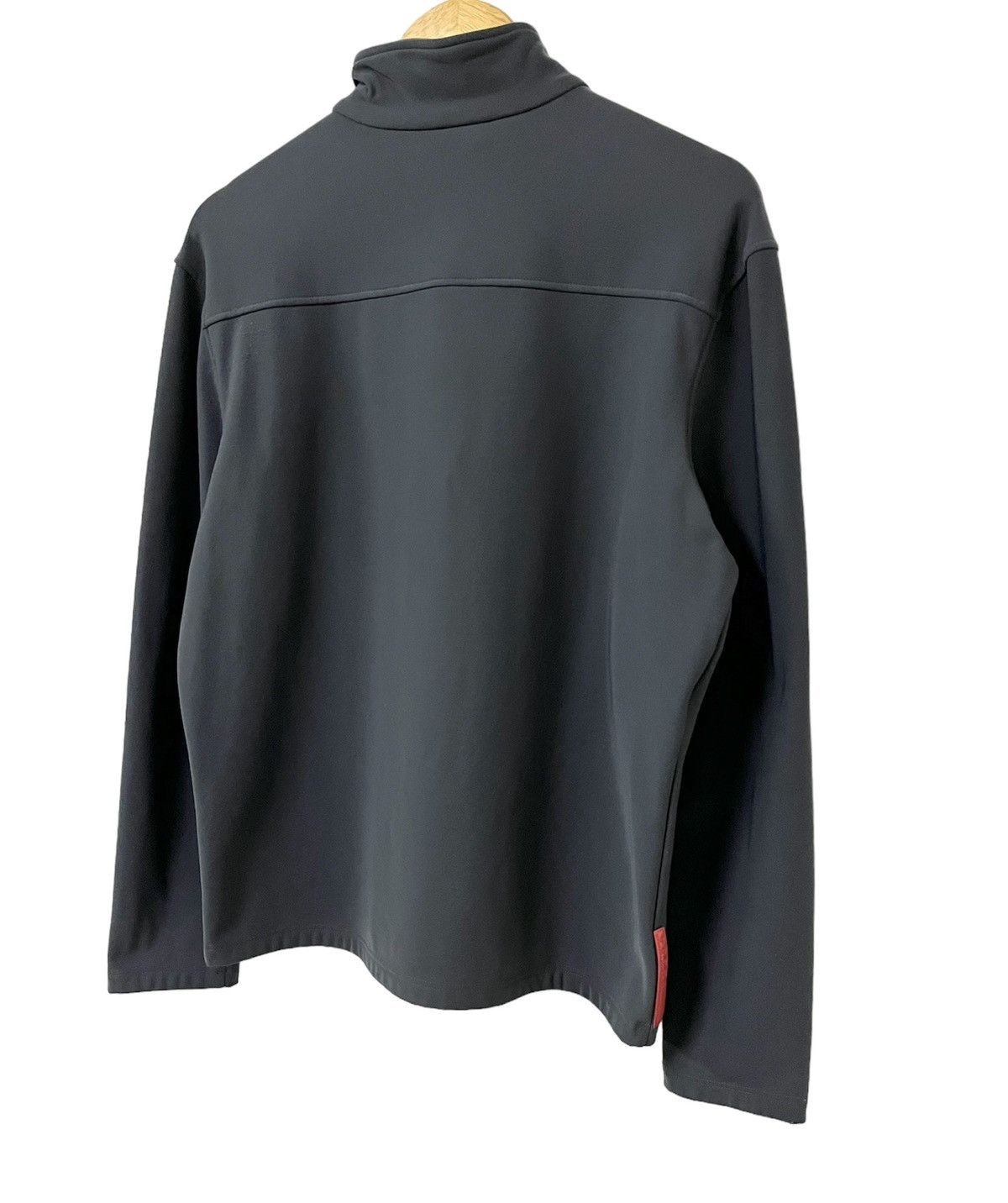 Prada PRADA HALF ZIPPER LOGO GREY DESIGNER SPORTSWEAR JACKET Size US M / EU 48-50 / 2 - 9 Thumbnail