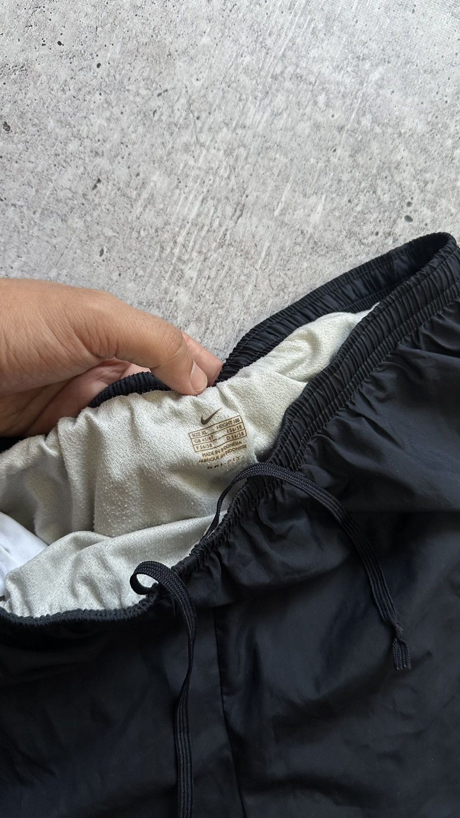 Nike × Vintage 90s Nike Dri Fit Vintage Nylon Running Shorts Size US 36 / EU 52 - 6 Thumbnail