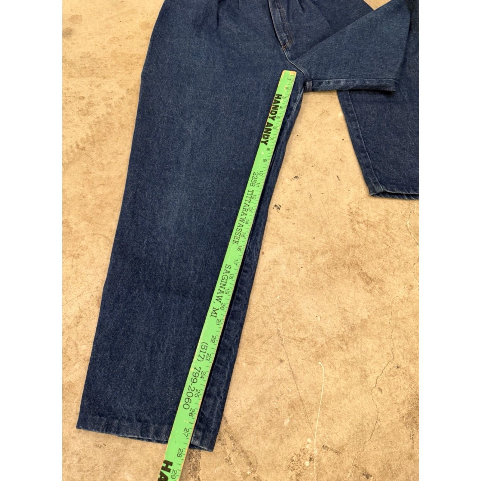 Wrangler VINTAGE Wrangler Womens High Waisted Mom Jeans Misses Size 14 (29x28) Blue Jeans Womens 70s Modern? Size 36" / US 14 / IT 50 - 7 Thumbnail