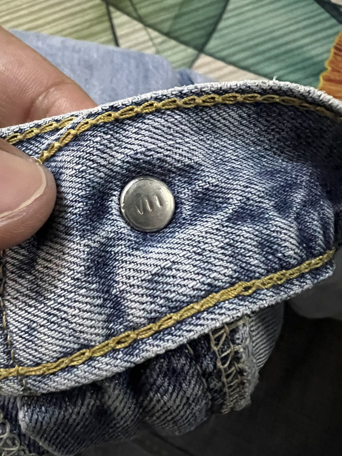 Levi's 💥Baggy💥Vintage Levi’s 503 Faded Jean Size US 34 / EU 50 - 14 Thumbnail