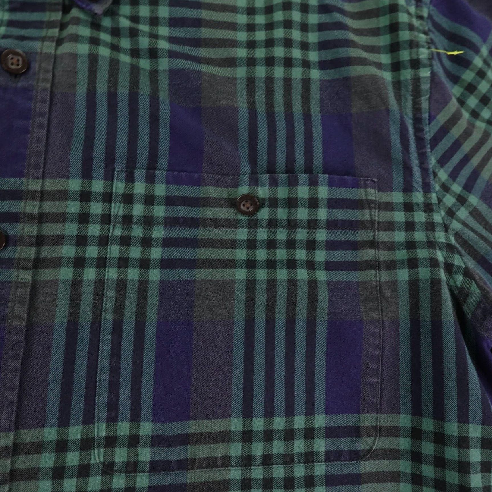 Orvis VINTAGE Orvis Shirt Mens Large Green Blue Plaid Button-Up Outdoor Casual Workwear 90s Mens L Green/Blue Size US L / EU 52-54 / 3 - 4 Thumbnail