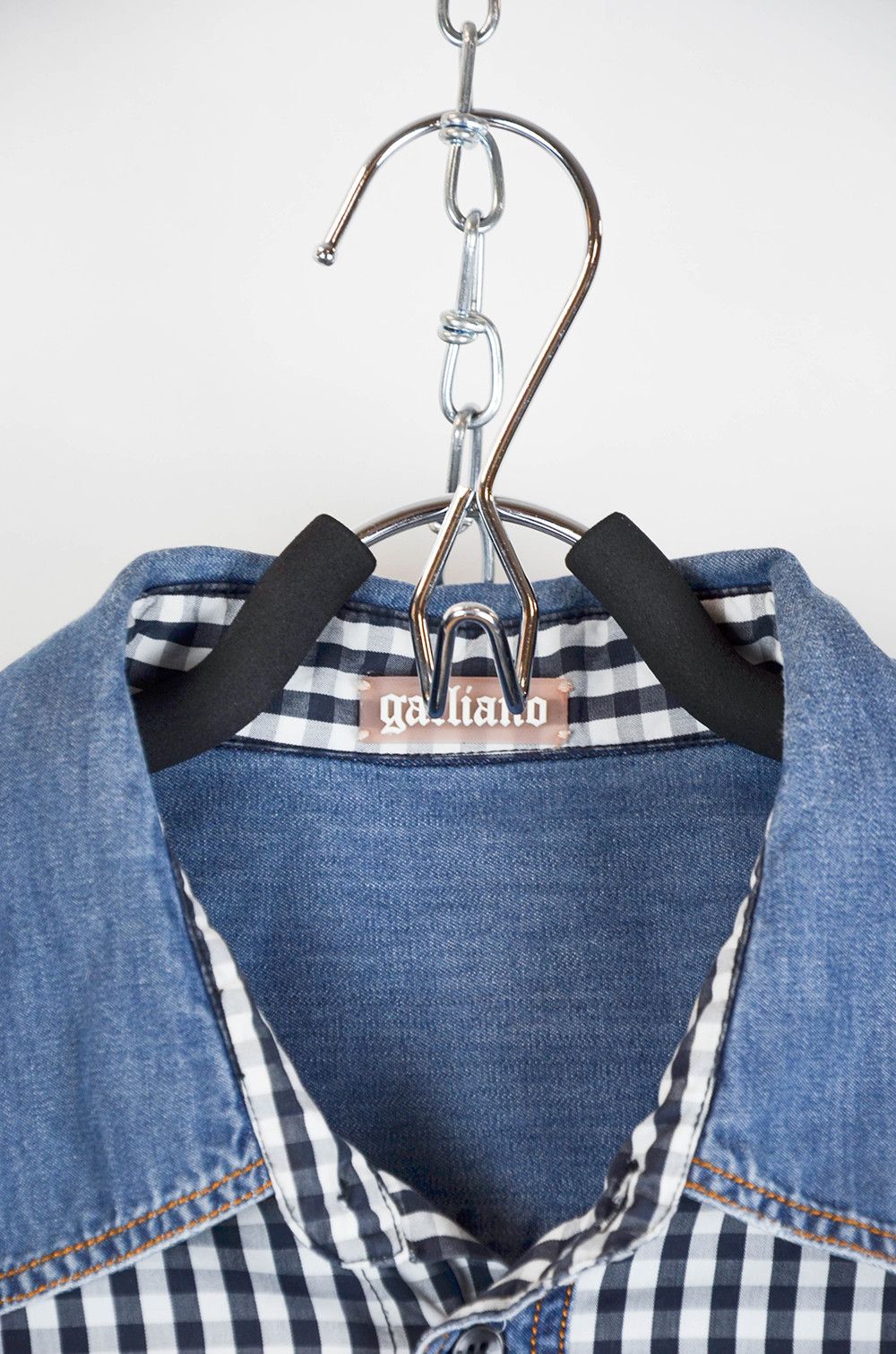 John Galliano John Galliano Western Shirt – Gingham Check - M Size US M / EU 48-50 / 2 - 7 Thumbnail