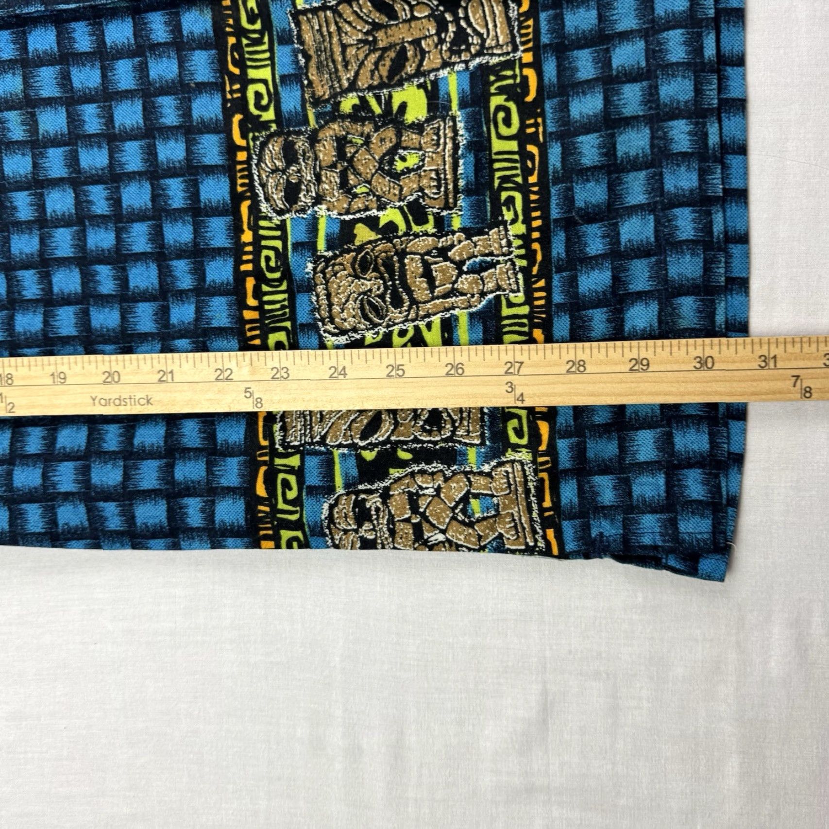 Vintage VINTAGE No Boundaries Shirt Adult Medium Blue Hipster Punk Baggy Y2K Tiki Button Up Size US M / EU 48-50 / 2 - 6 Thumbnail