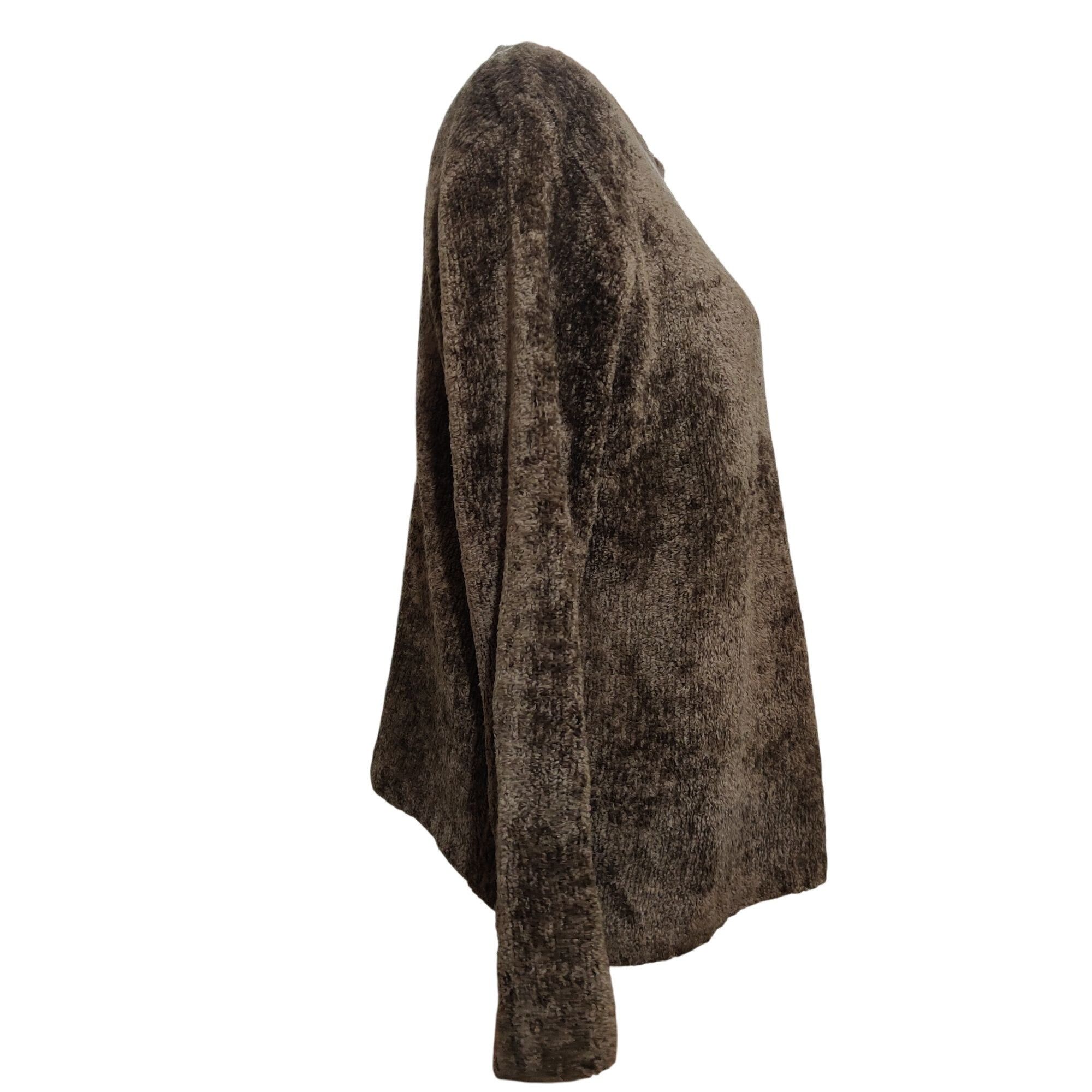 Other Style & Co. Chenille Sweater Soft Cozy Crewneck Neutral Fall Size L / US 10 / IT 46 - 3 Thumbnail