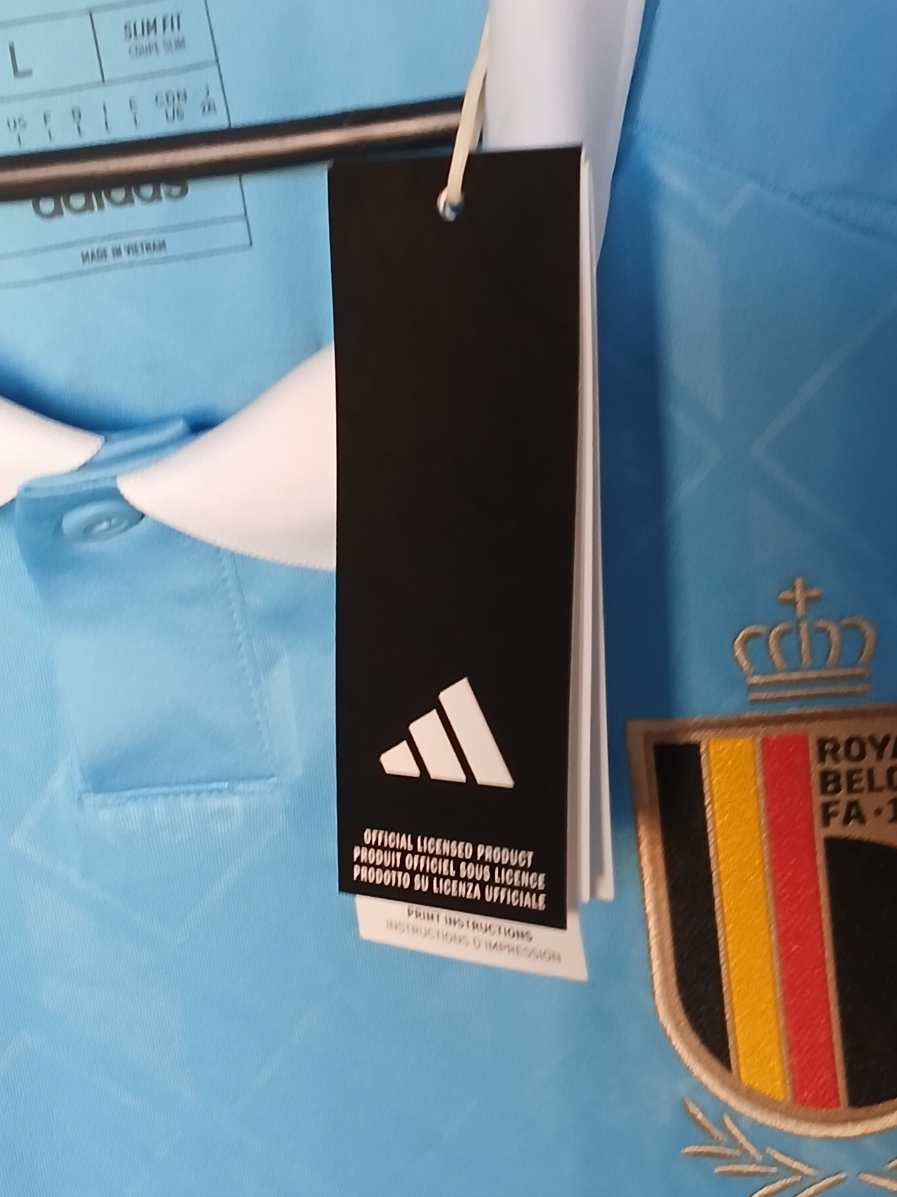 Adidas Belgium National Football Team Mertens Jersey T-Shirt Size US L / EU 52-54 / 3 - 14 Thumbnail