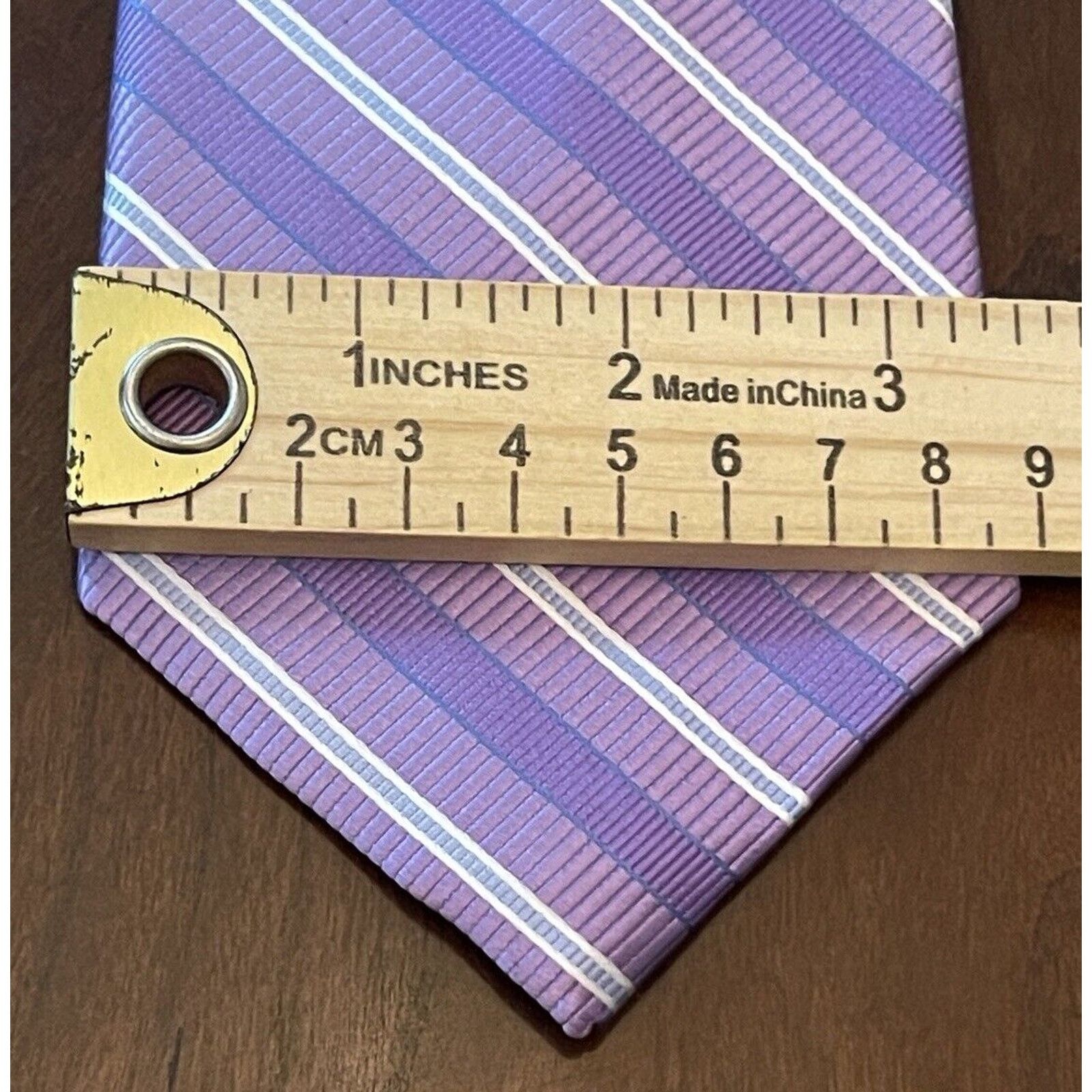 Other Rochester Purple Blue 100% Silk Made In China Long Size ONE SIZE - 4 Thumbnail