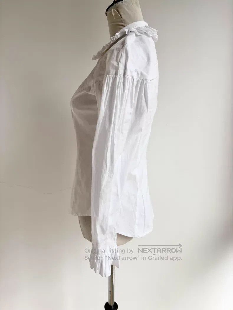 Vivienne Westwood Vivienne Westwood White ruffled shirt Size S / US 4 / IT 40 - 4 Thumbnail