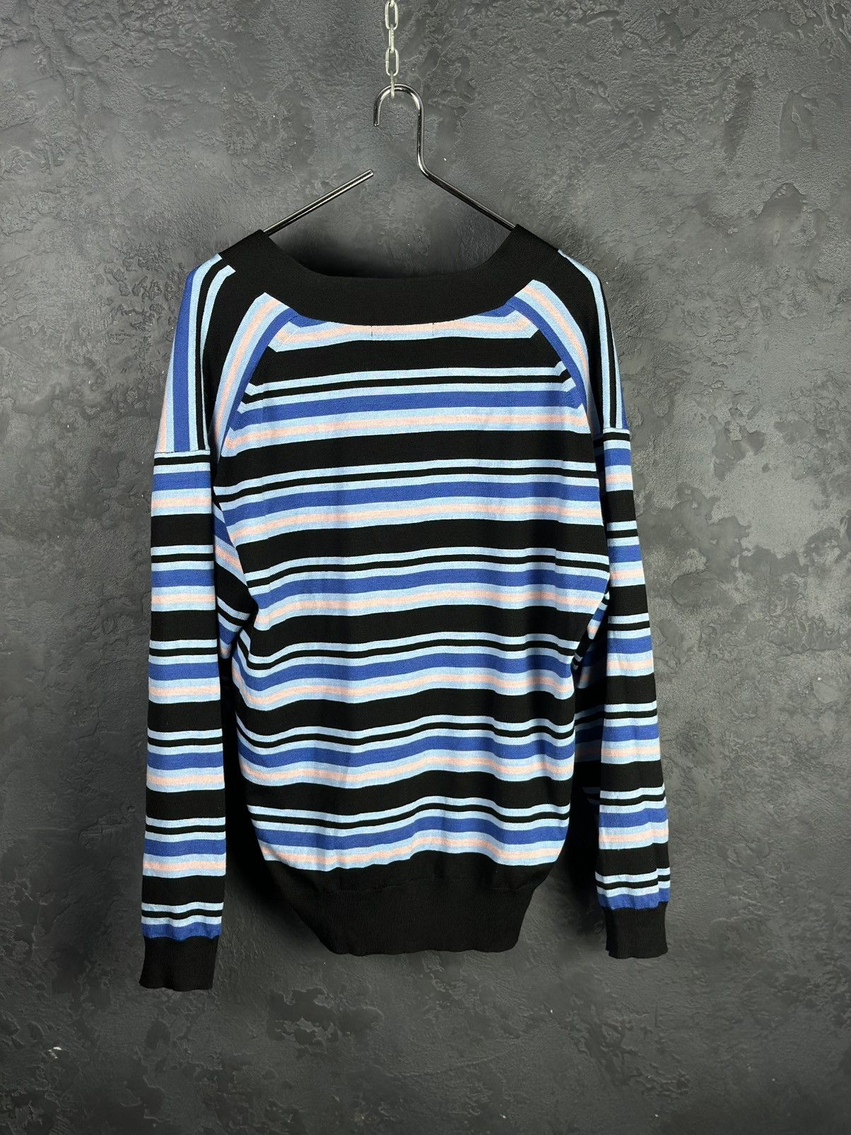 Marni × Uniqlo MARNI X Uniqlo Wool Striped Cardigan Sweater Men’s Size M Size US M / EU 48-50 / 2 - 6 Thumbnail