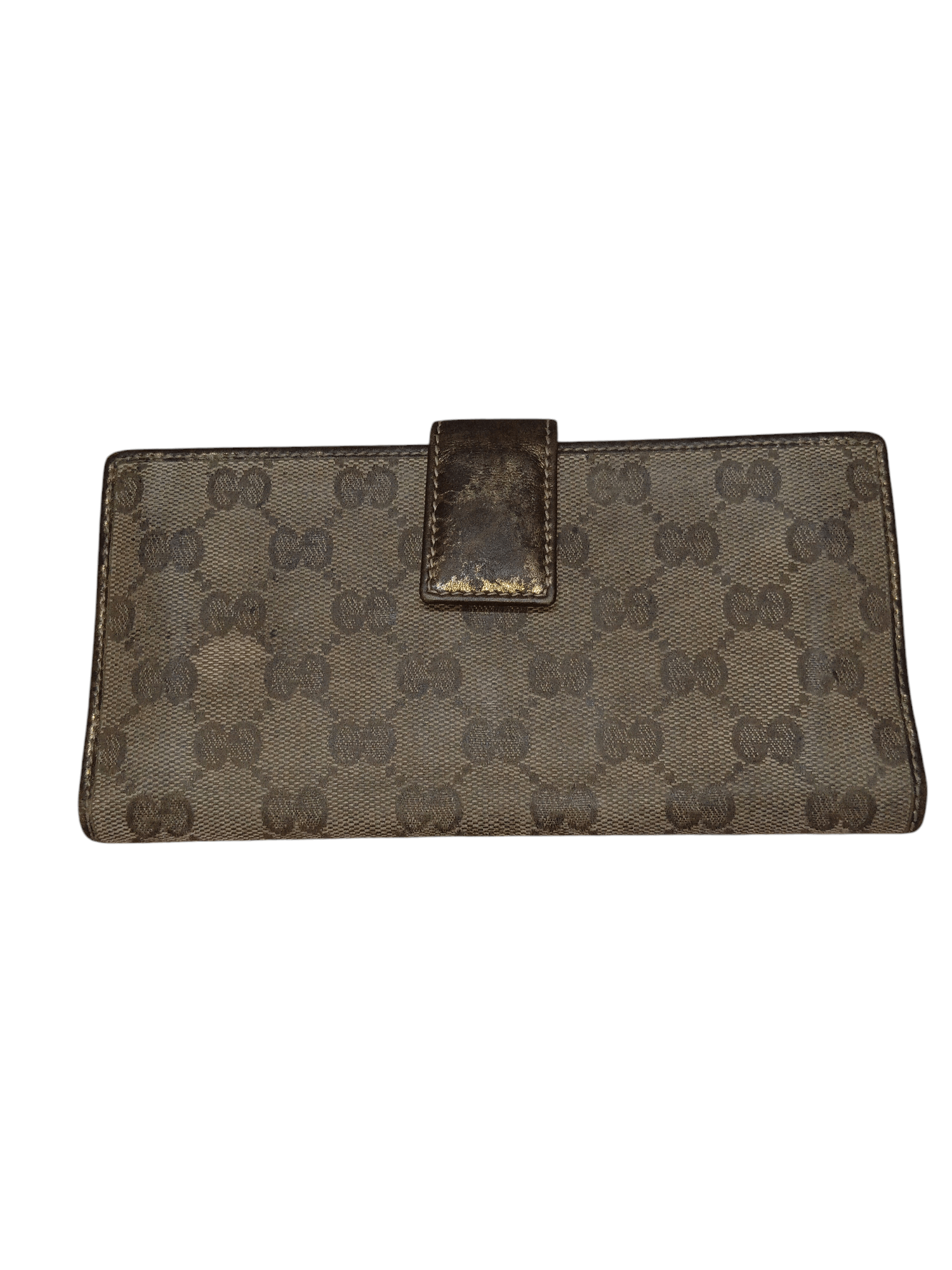 Gucci × Vintage vintage long wallet gucci monogram Size ONE SIZE - 2 Thumbnail