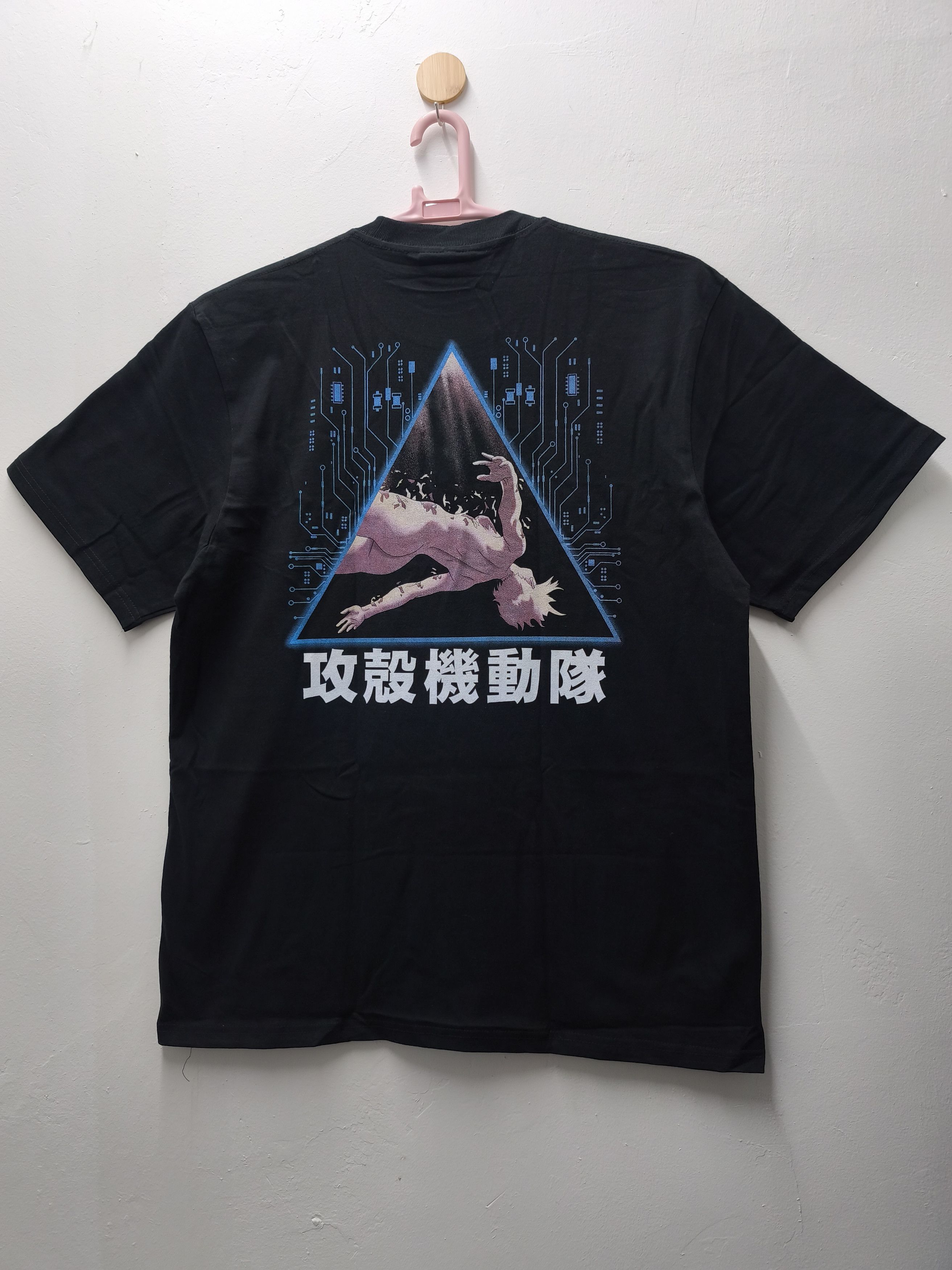 Anime Ghost In The Shell Around The Cyborg T-shirt Size US XL / EU 56 / 4 - 8 Thumbnail