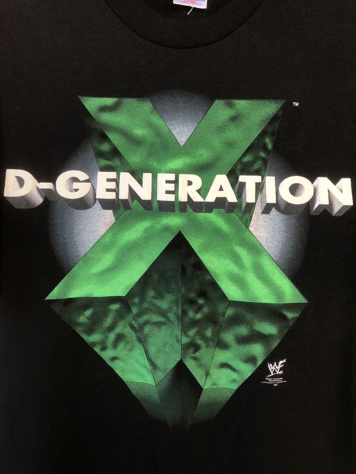 Vintage × WWF Vintage 90s D-GENERATION X WWF Wrestling Tee Size US L / EU 52-54 / 3 - 4 Thumbnail