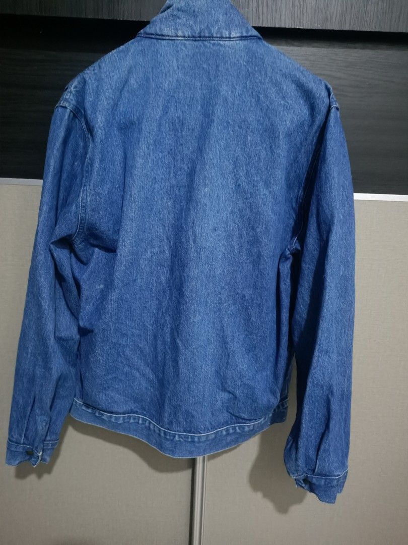 Lee Vintage 80s Lee Denim Toggle Jacket Made in Canada Size US L / EU 52-54 / 3 - 6 Thumbnail