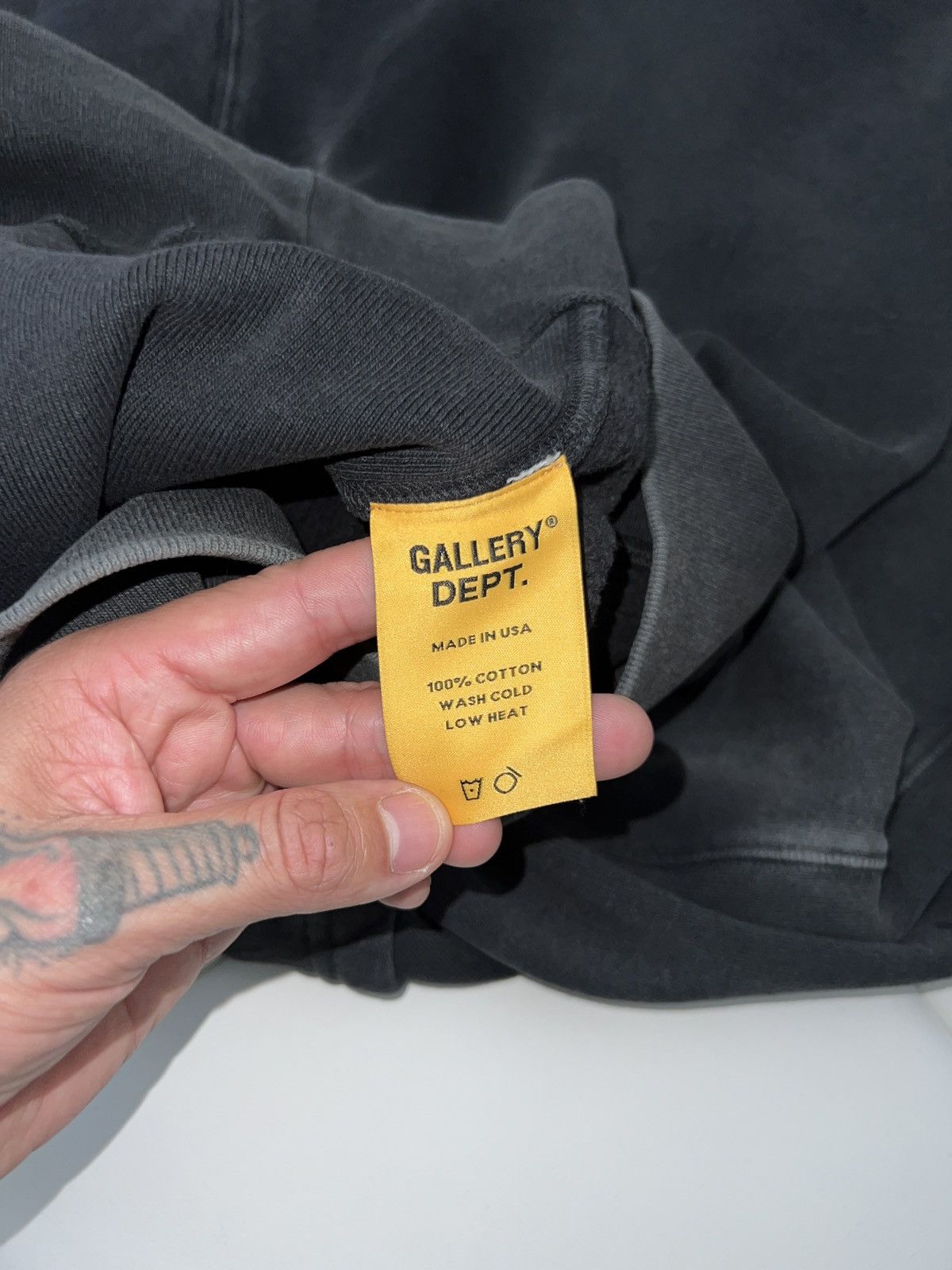 Gallery Dept. Sun faded logo hoodie Size US S / EU 44-46 / 1 - 4 Thumbnail