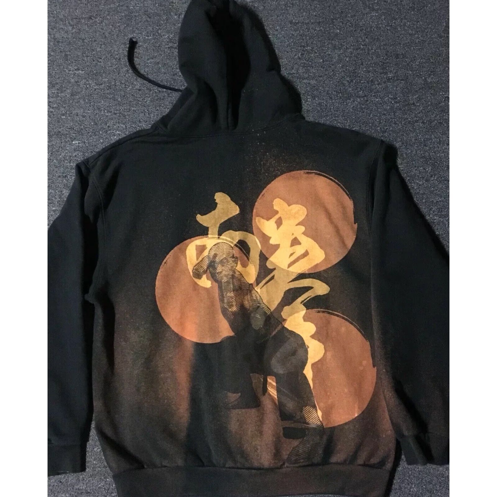 Tultex VINTAGE Shaolin Temple Retreat Hoodie L Ninja Sword Warrior Martial Arts Kung Fu Vtg 90s Mens Black Full Zip Samurai Hip Hop Retro 90s University USA Size US L / EU 52-54 / 3 - 2 Thumbnail