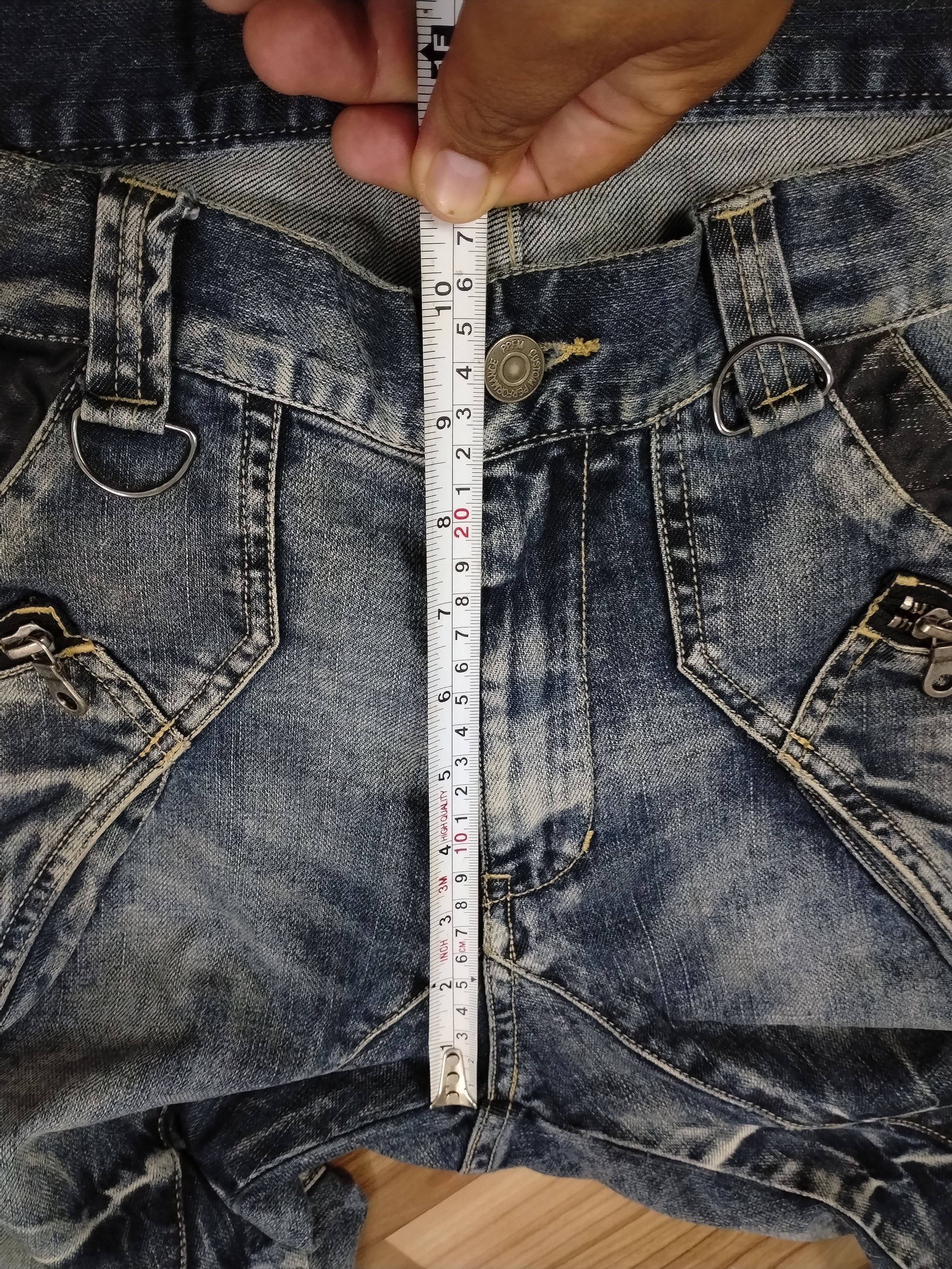 PPFM Ppfm Rocker Denim Pants Size US 35 - 8 Thumbnail