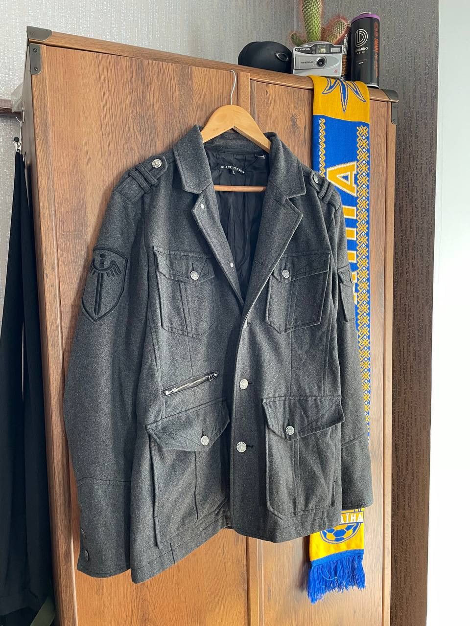 Affliction × Designer × Vintage Affliction punk Black Premium jacket biker Size US L / EU 52-54 / 3 - 2 Thumbnail