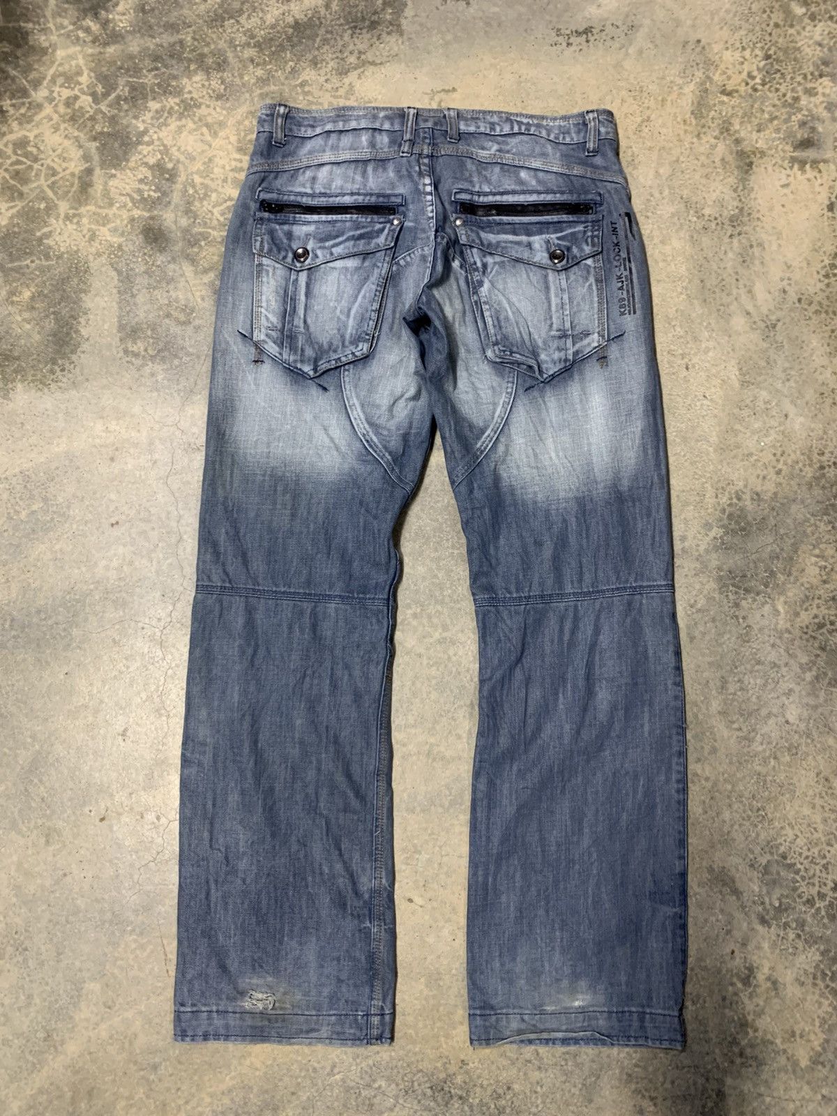 If Six Was Nine Distressed double knee NEXT JEAN Size US 34 / EU 50 - 2 Thumbnail