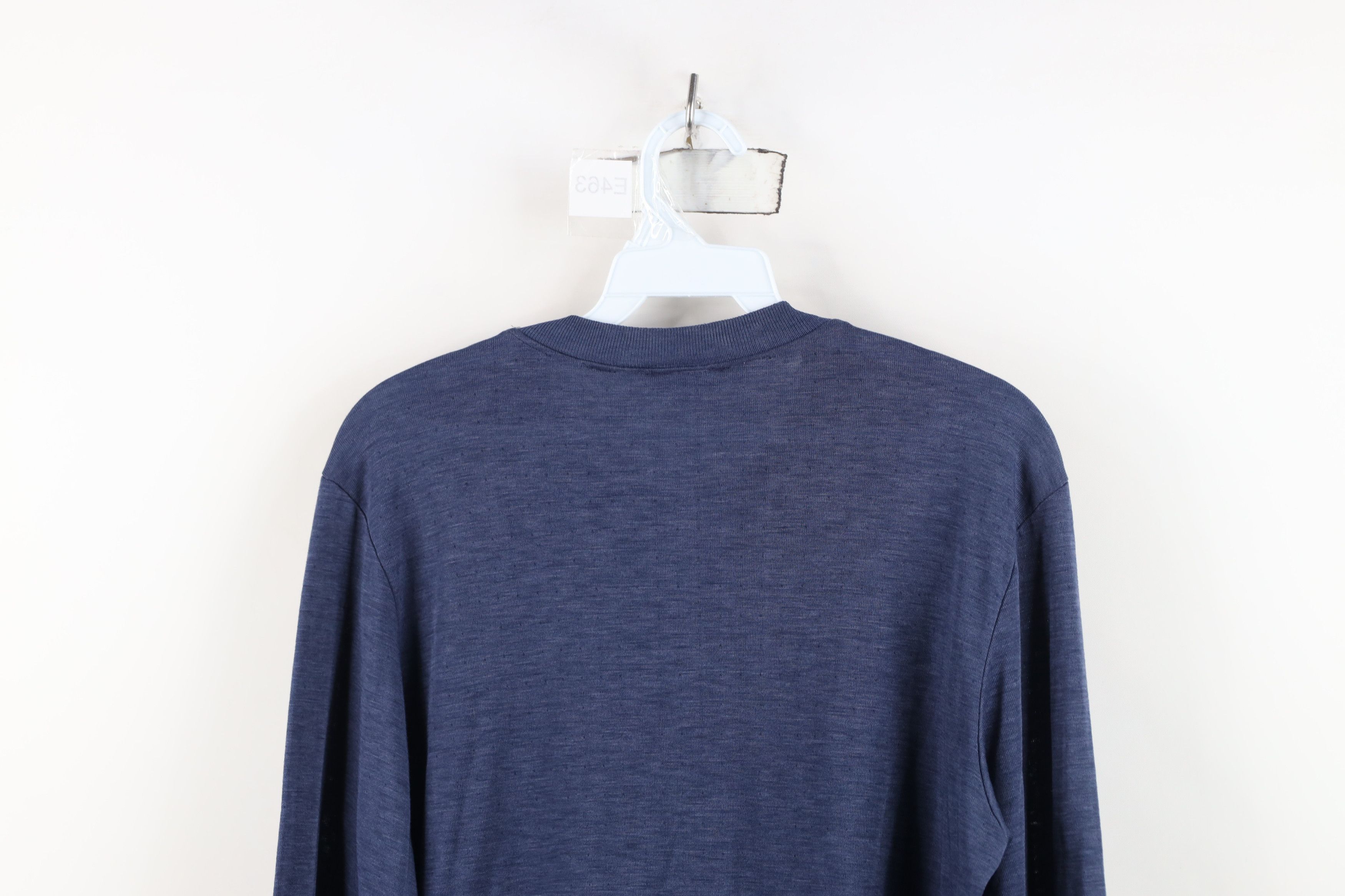 Vintage Vintage 70s Streetwear Thermal Knit Long Sleeve T-Shirt Size US S / EU 44-46 / 1 - 12 Thumbnail