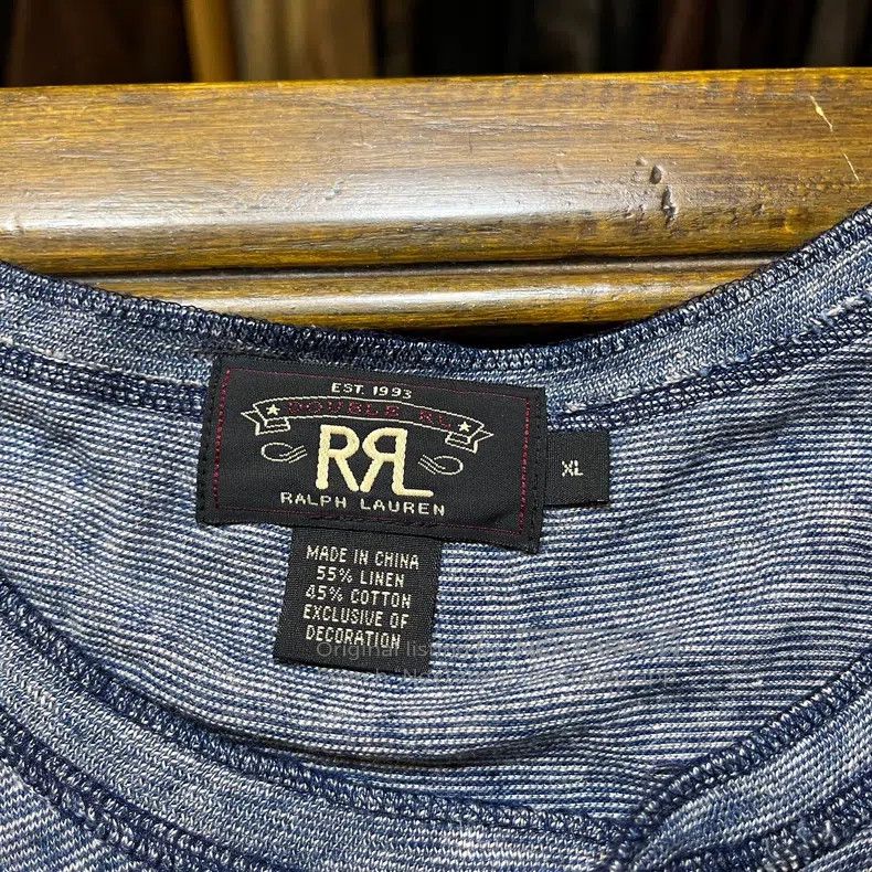 RRL Ralph Lauren RRL Ralph Lauren Short Sleeve T-Shirt Size US XL / EU 56 / 4 - 3 Thumbnail