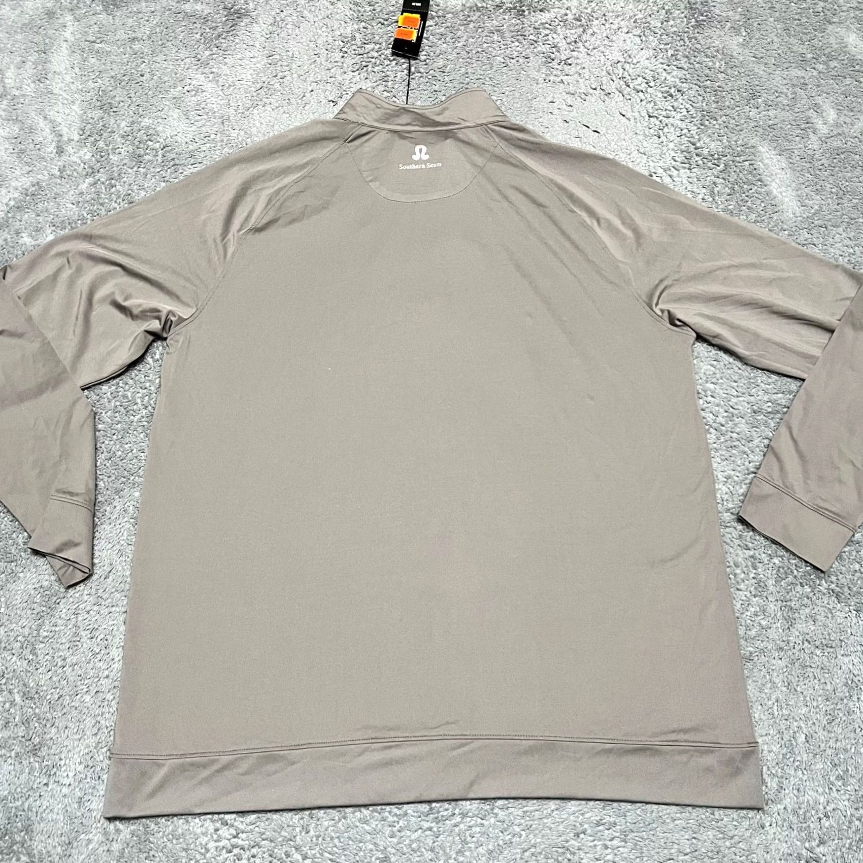 Vintage Southern Seam Shirt Mens XL Gray Quarter Zip Golf Performance Long Sleeve Shirt Size US XL / EU 56 / 4 - 3 Thumbnail