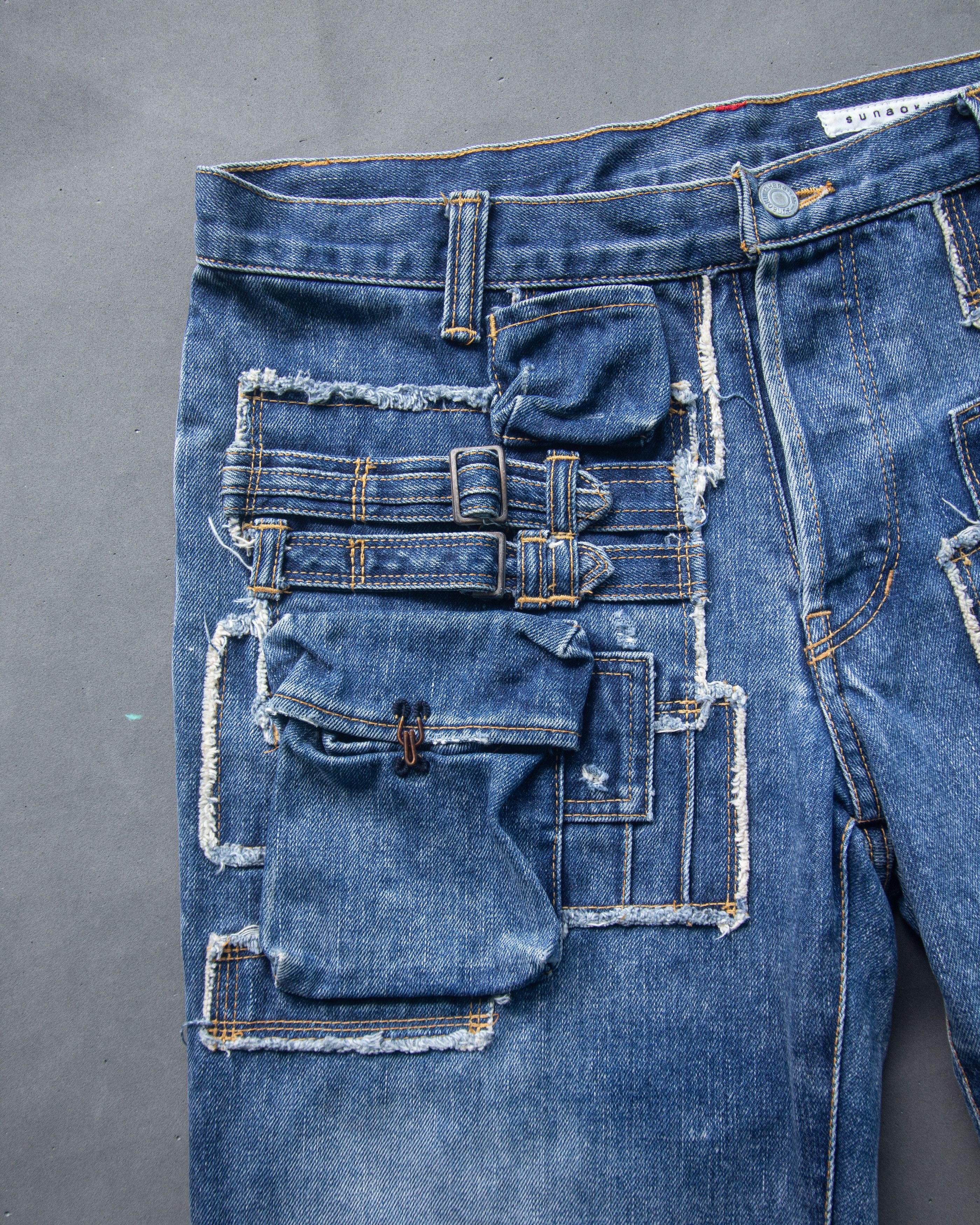 Issey Miyake ❌LAST DROP❌Sunao kuwahara Crazy Design Denim Size US 32 / EU 48 - 4 Thumbnail