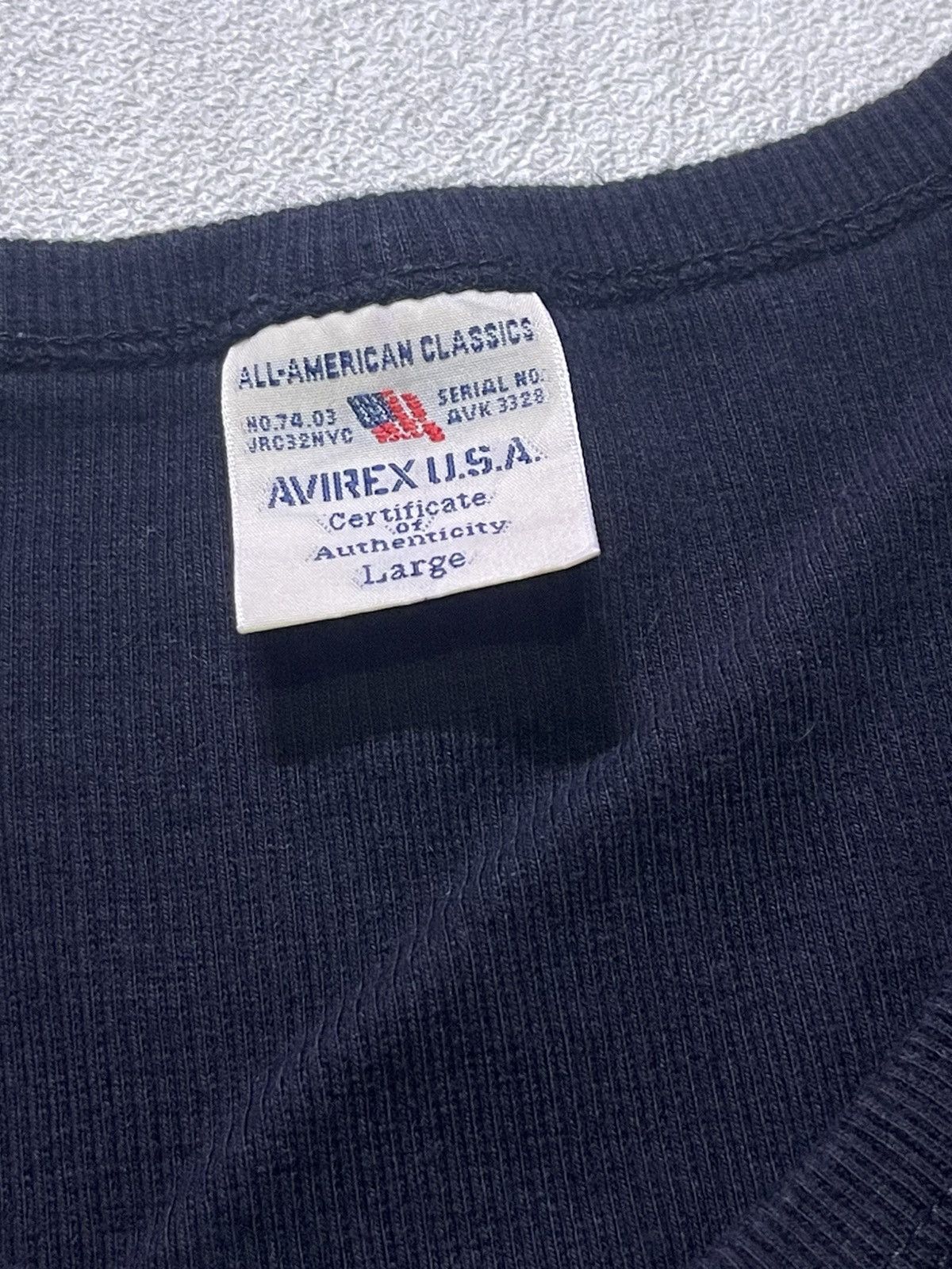 Avirex AVIREX U.S.A long sleeve tshirt Size US M / EU 48-50 / 2 - 4 Thumbnail